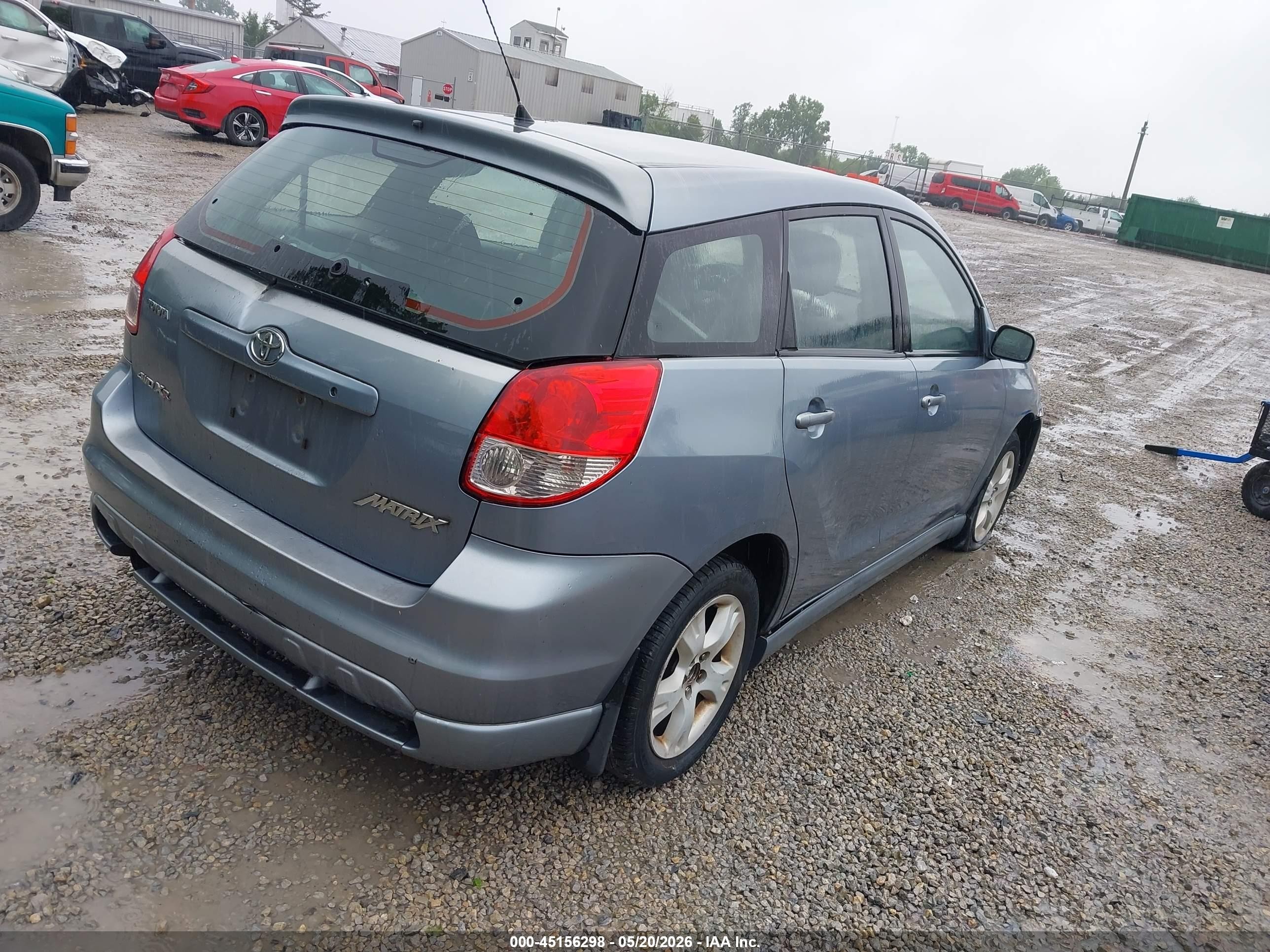 2004 Toyota Matrix Xr Blue vin: 2T1LR32E84C239692