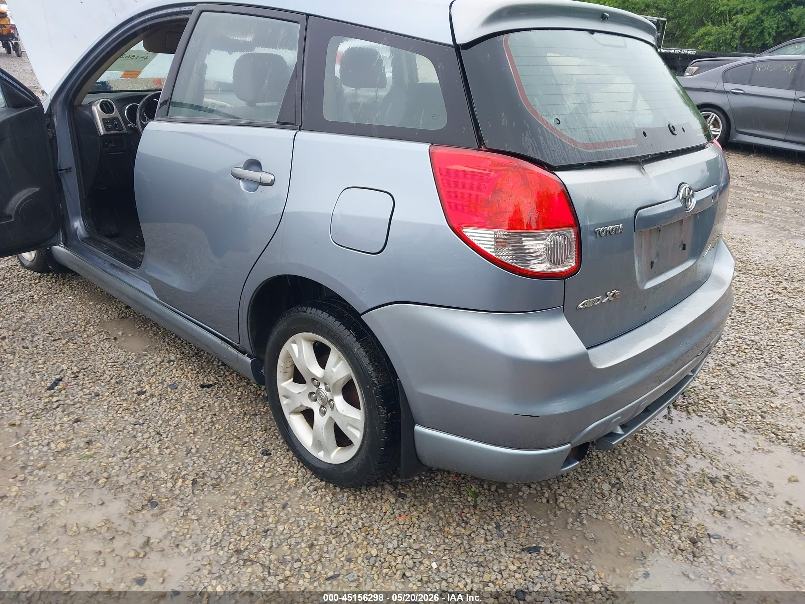2004 Toyota Matrix Xr Blue vin: 2T1LR32E84C239692