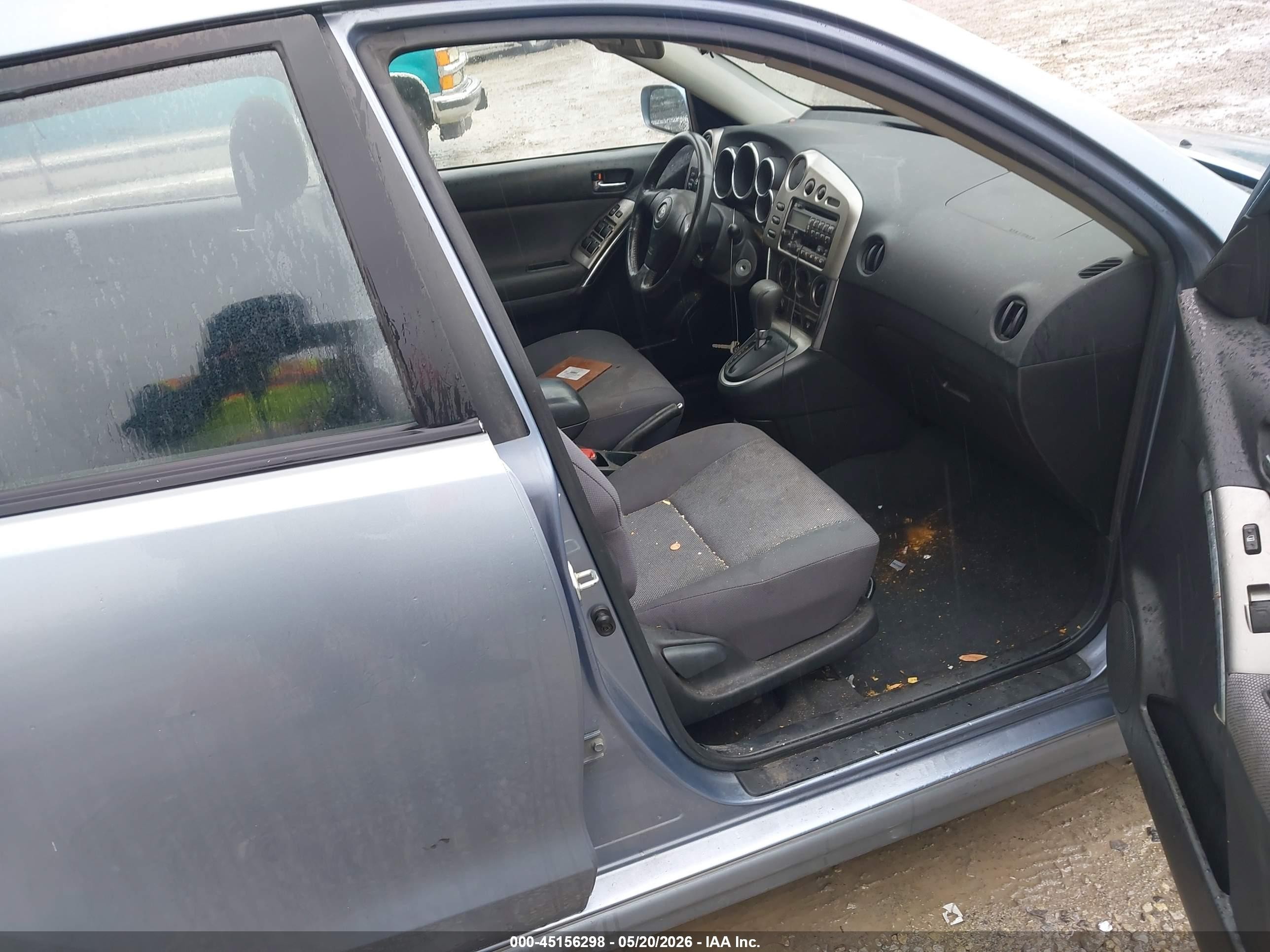 2004 Toyota Matrix Xr Blue vin: 2T1LR32E84C239692