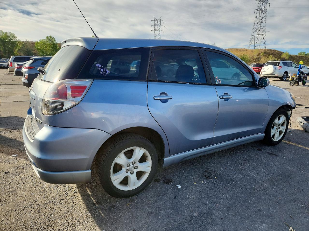 2005 Toyota Matrix Xr Blue vin: 2T1LR32E85C326980