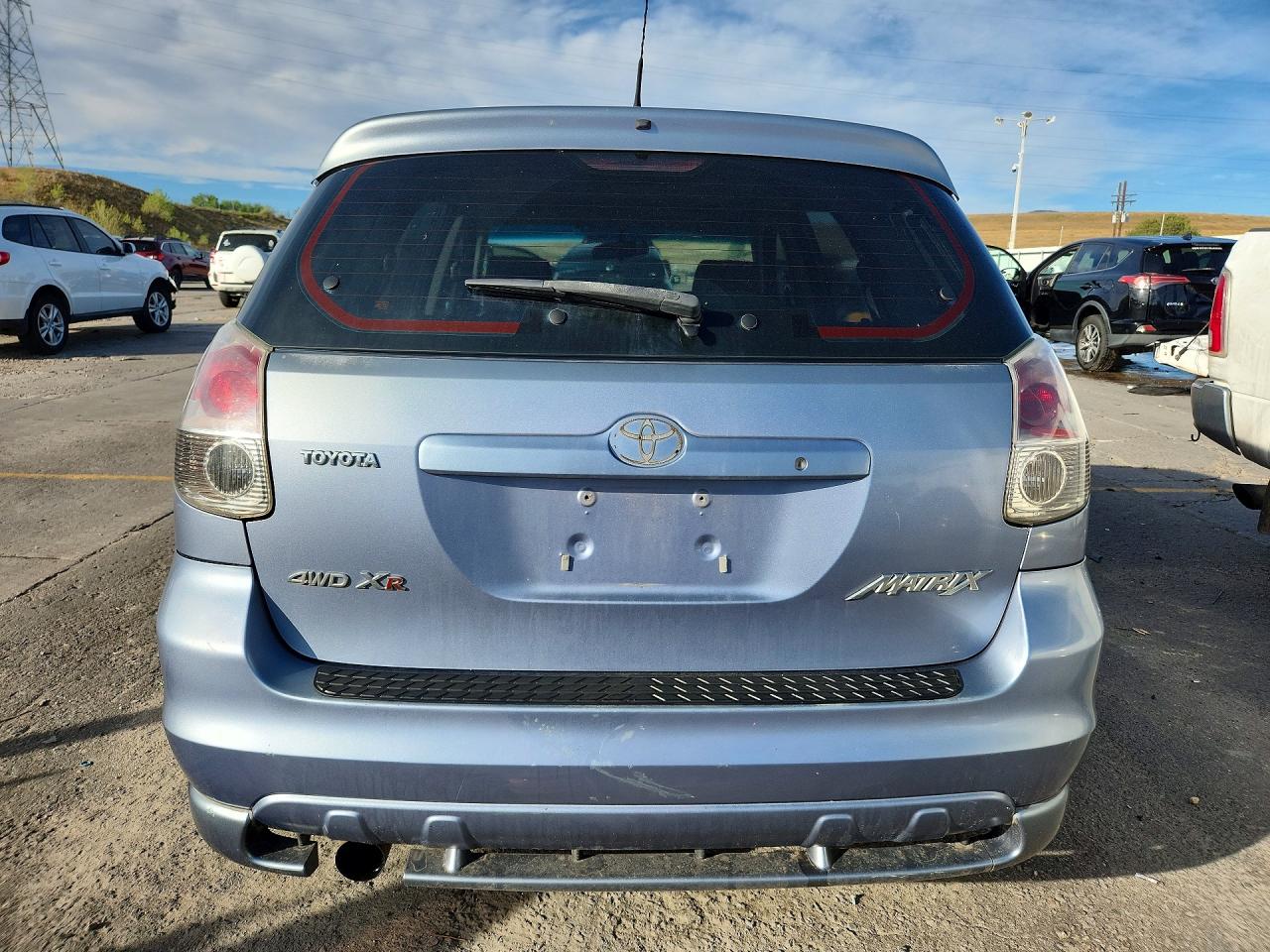 2005 Toyota Matrix Xr Blue vin: 2T1LR32E85C326980