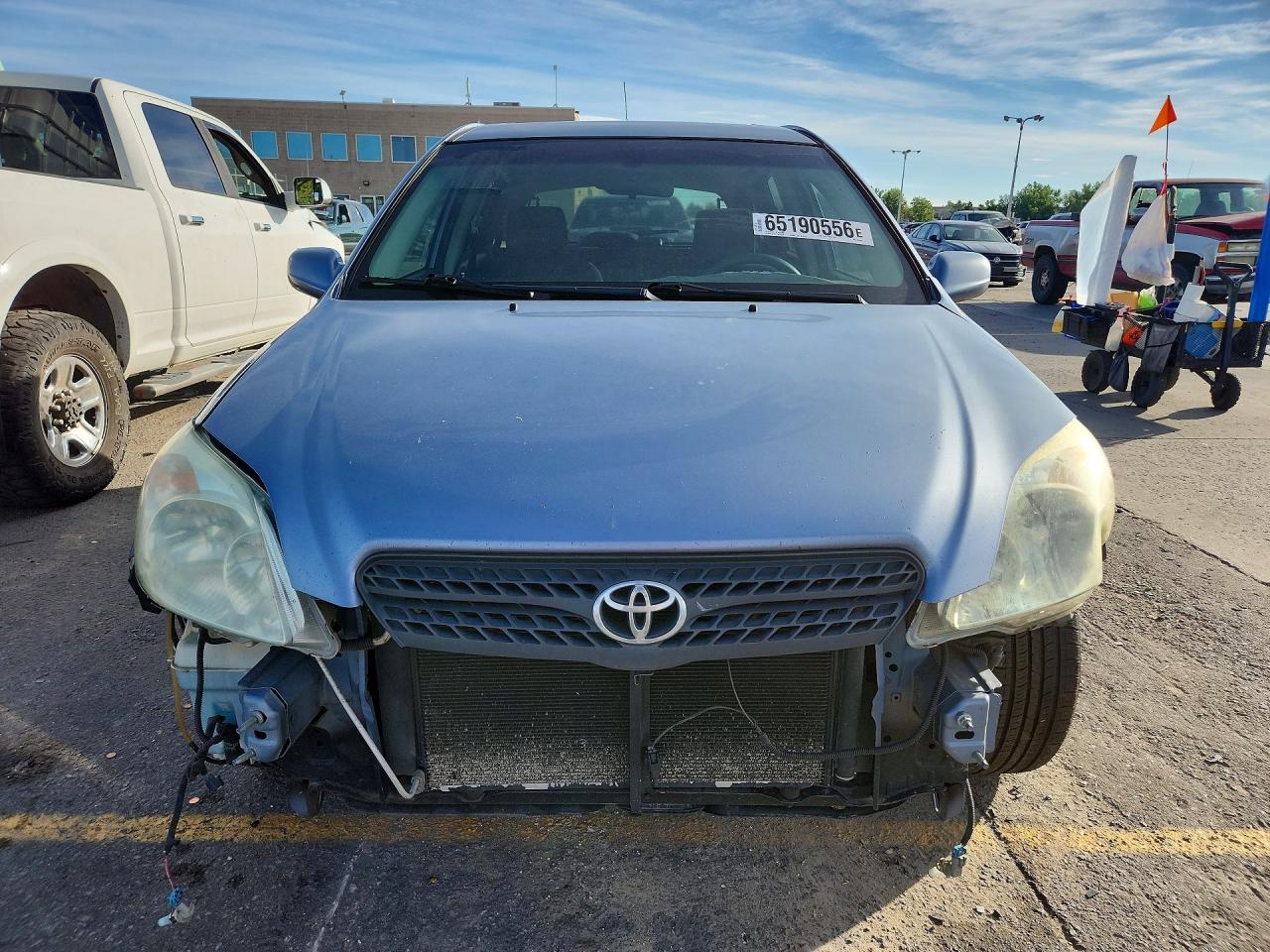 2005 Toyota Matrix Xr Blue vin: 2T1LR32E85C326980