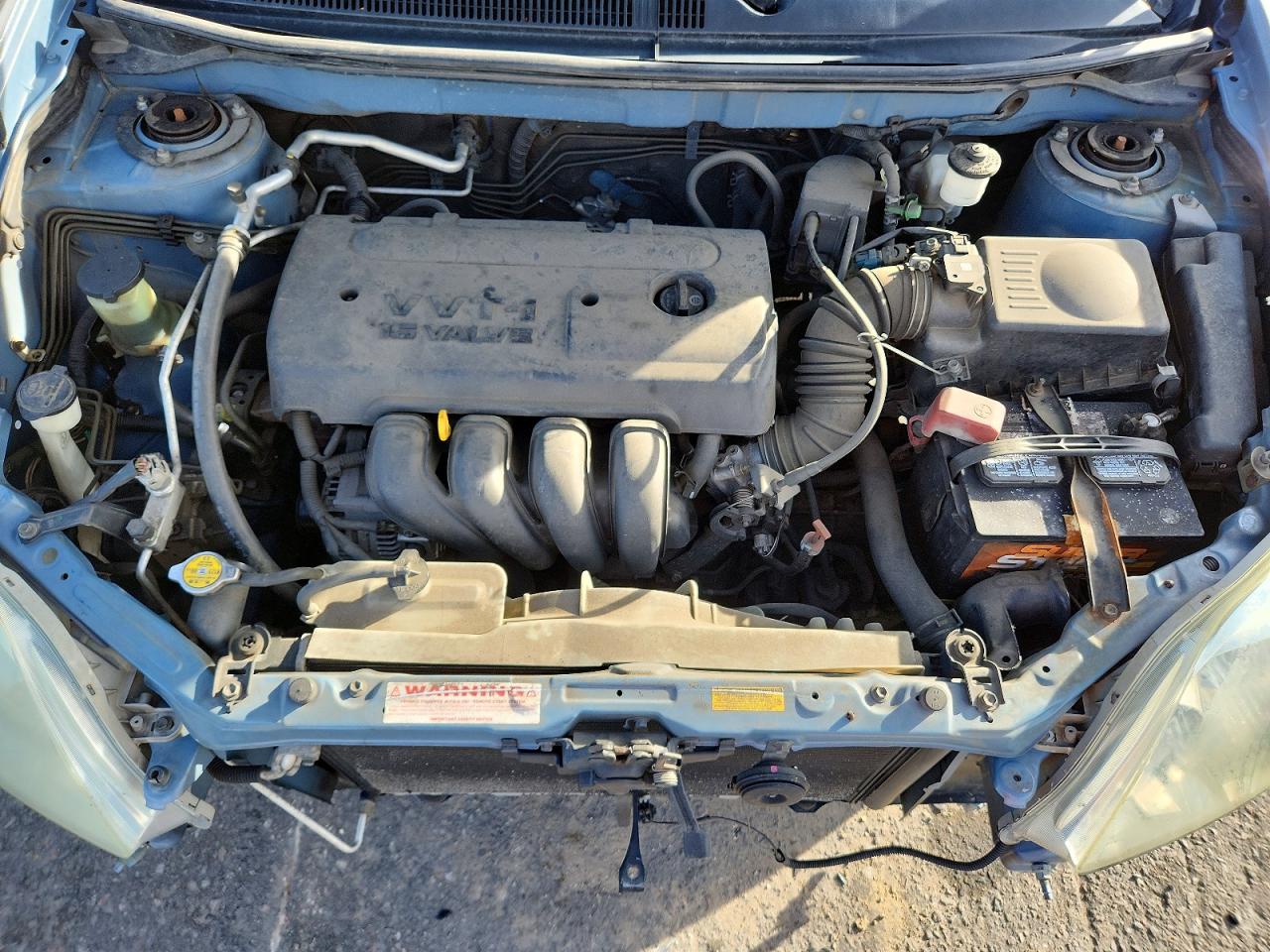 2005 Toyota Matrix Xr Blue vin: 2T1LR32E85C326980