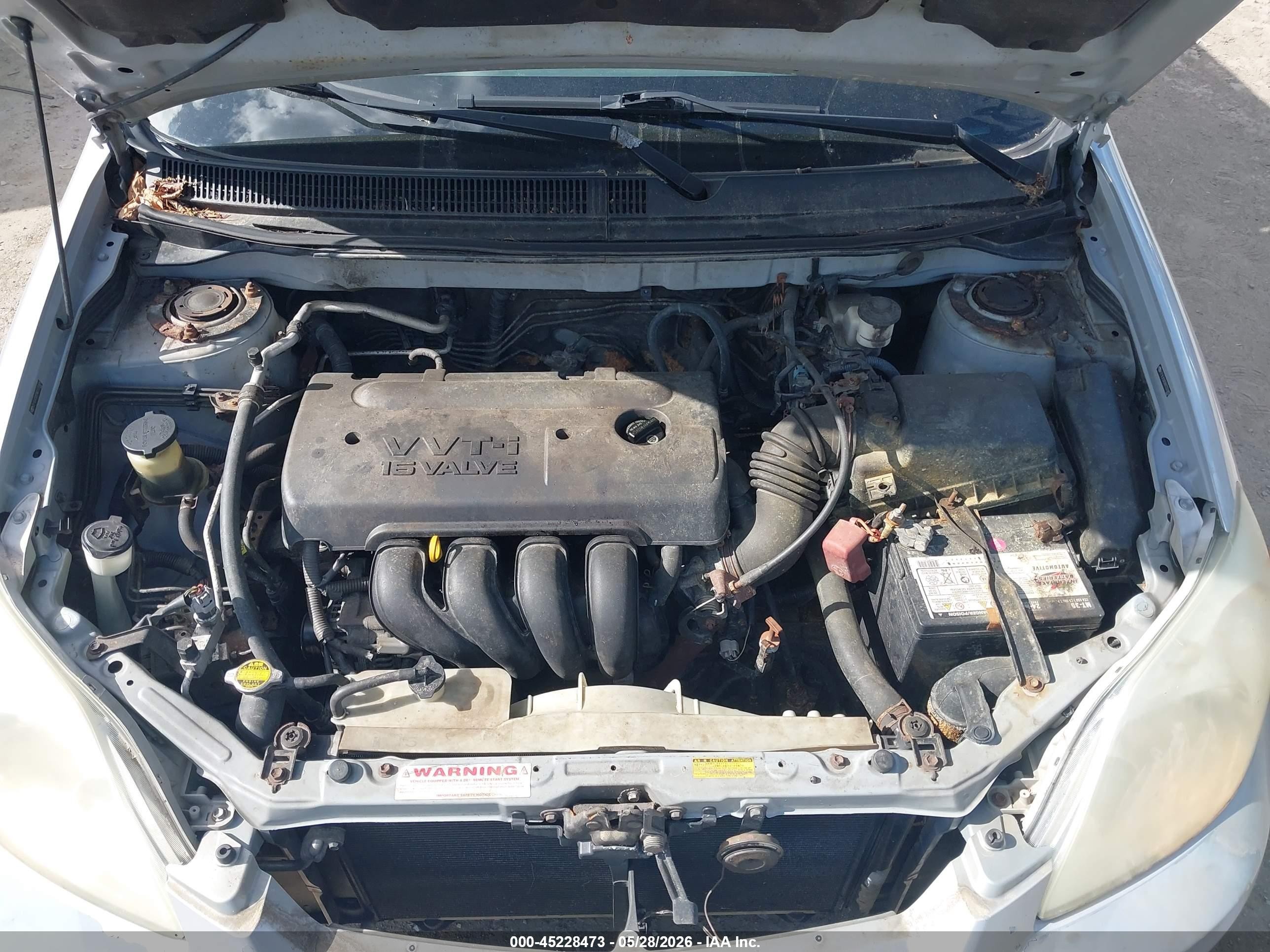 2006 Toyota Matrix   Silver vin: 2T1LR32E86C555905