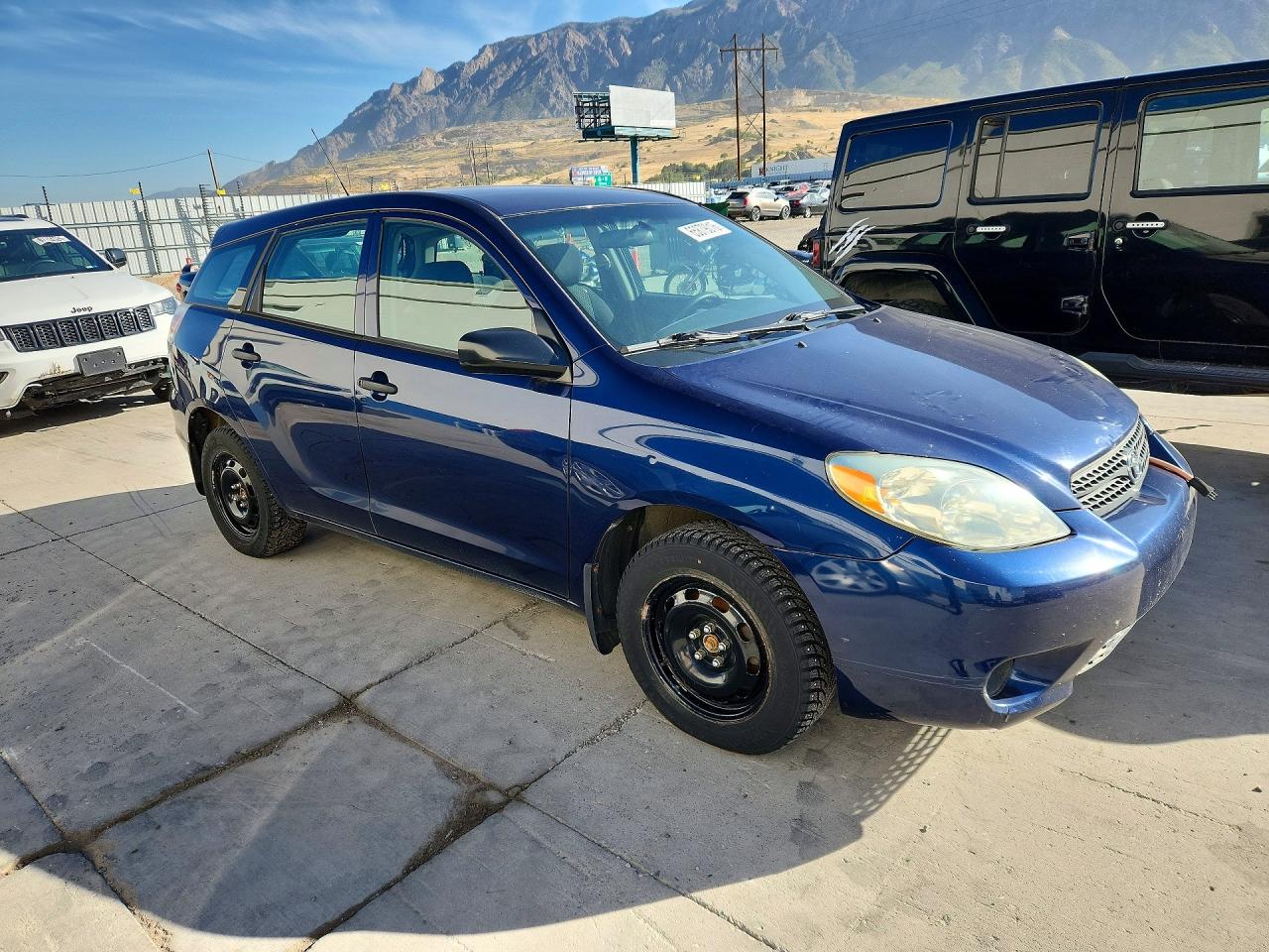 2005 Toyota Matrix Base Blue vin: 2T1LR32E95C429597