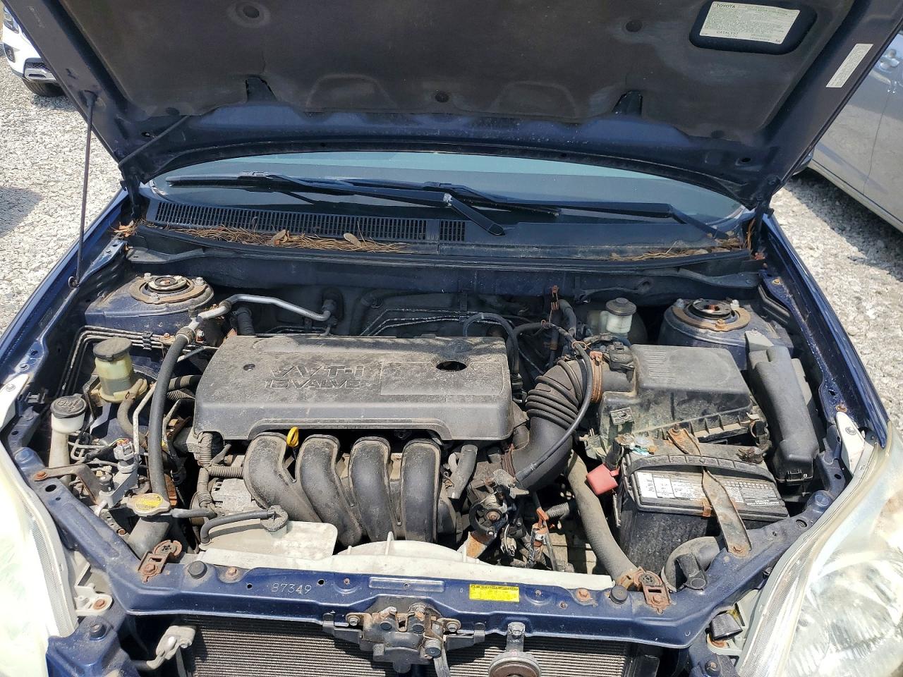 2006 Toyota Matrix Base Синий vin: 2T1LR32E96C563334