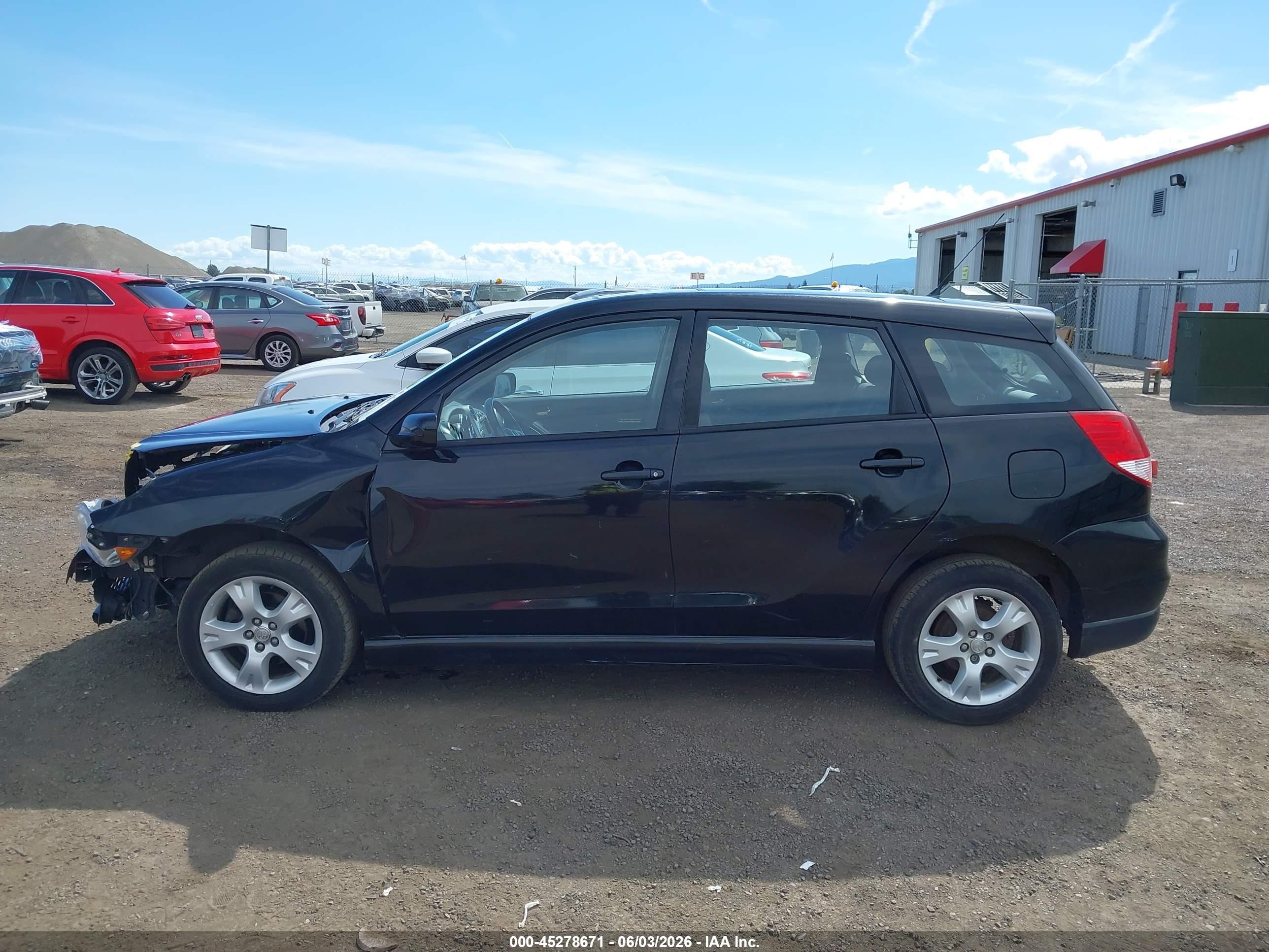 2003 Toyota Matrix Xr Black vin: 2T1LR32EX3C064120