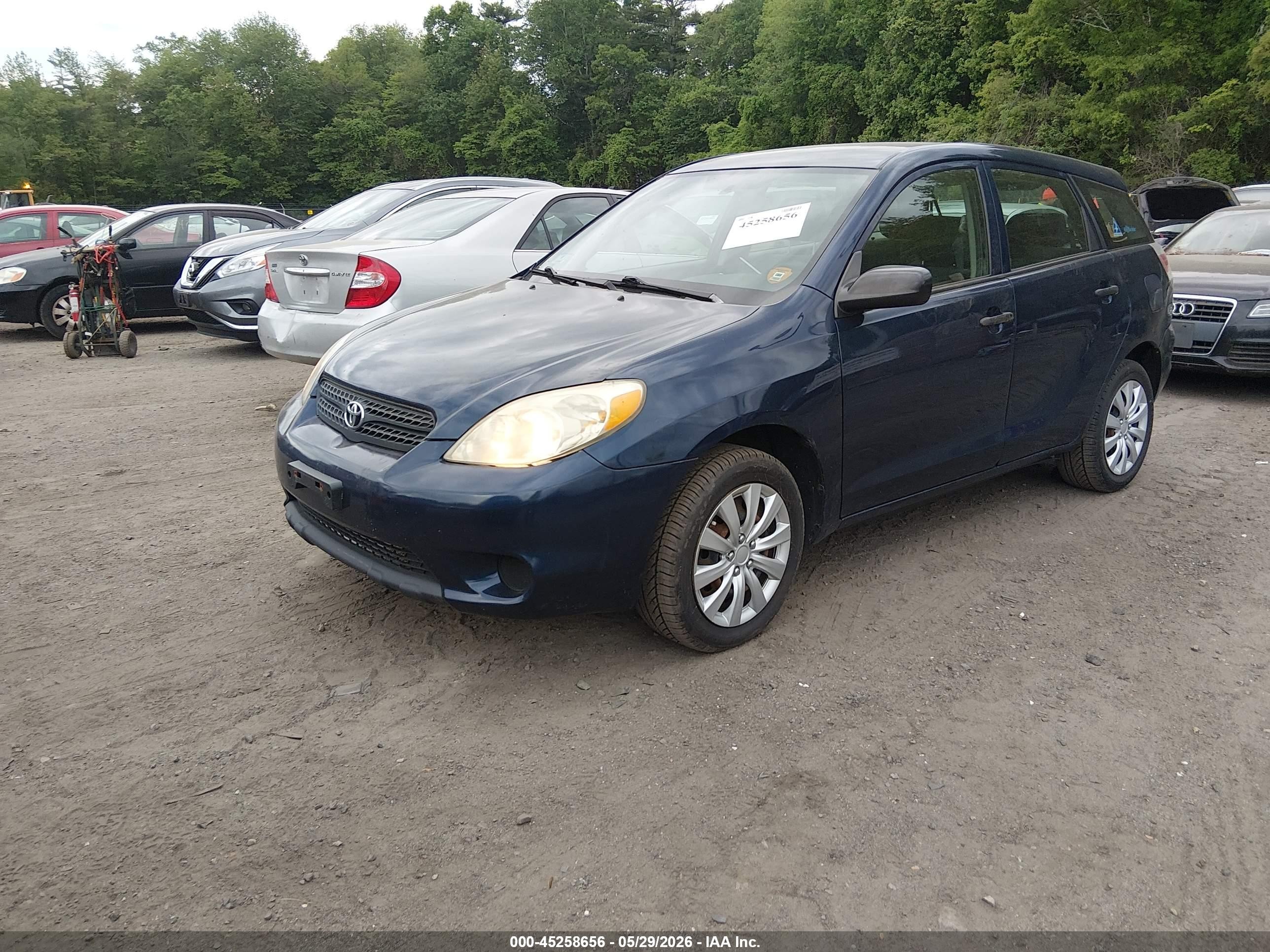 2006 Toyota Matrix   Blue vin: 2T1LR32EX6C552780