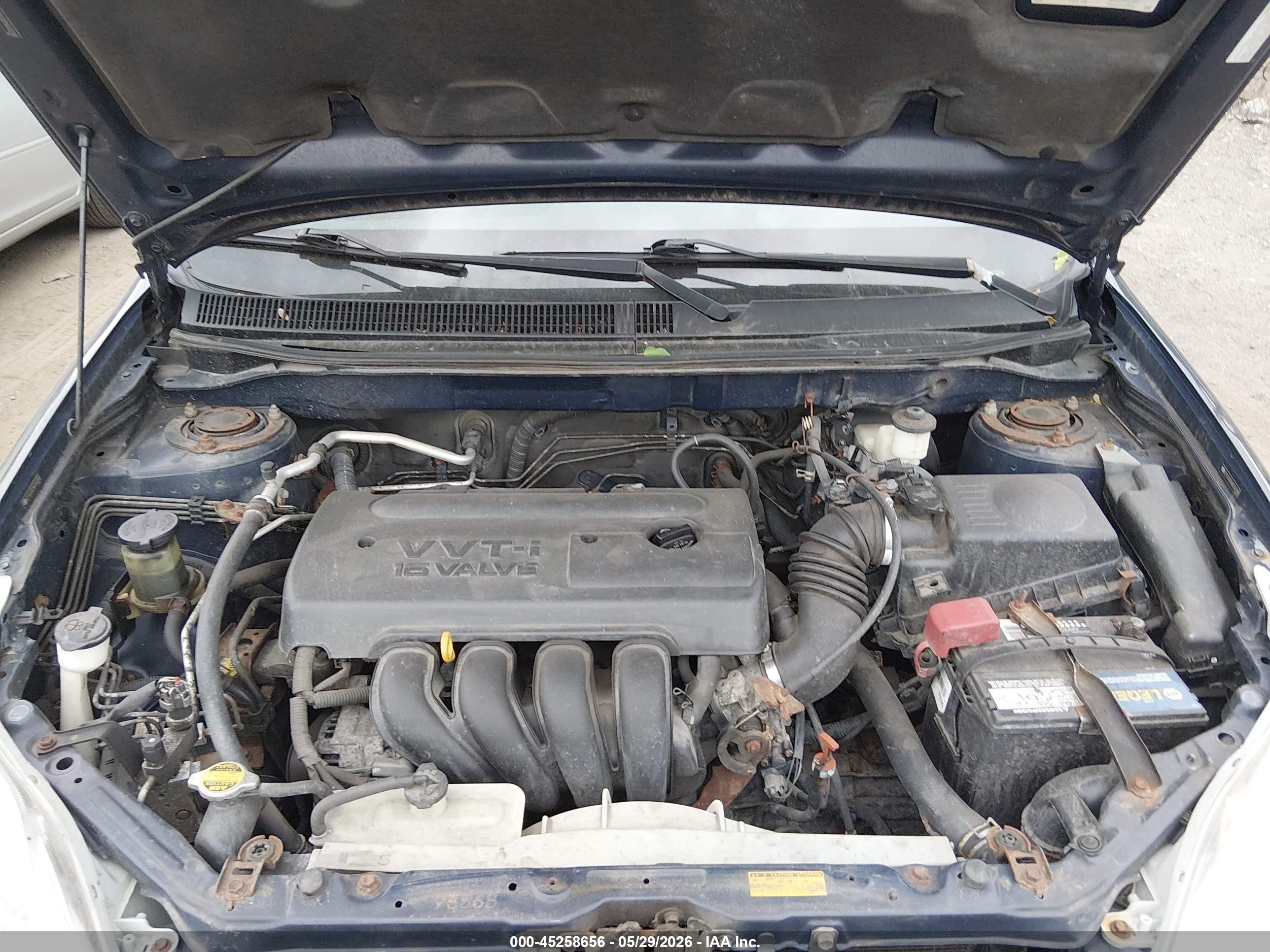 2006 Toyota Matrix   Blue vin: 2T1LR32EX6C552780