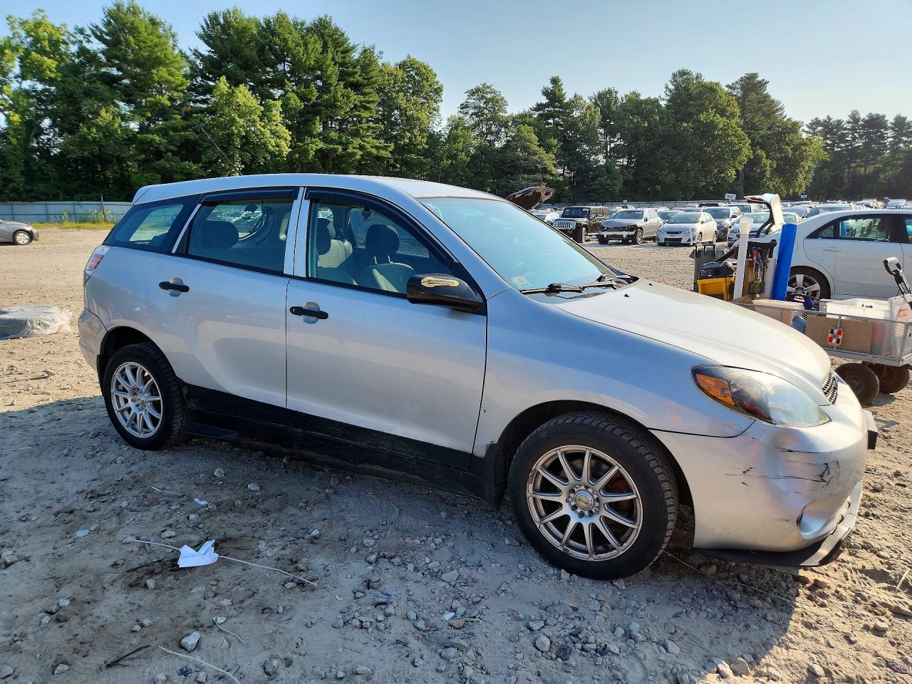 2006 Toyota Matrix Base Gray vin: 2T1LR32EX6C561916