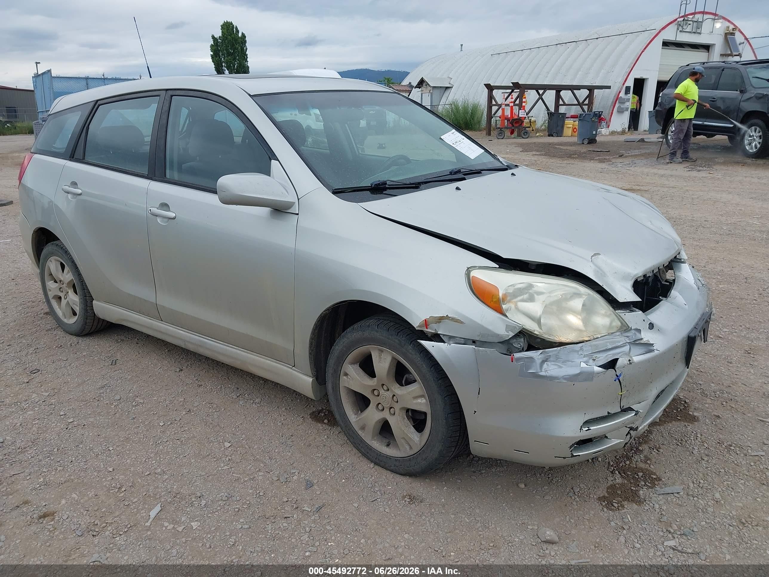 2003 Toyota Matrix Xr Серебряный vin: 2T1LR38E23C092002
