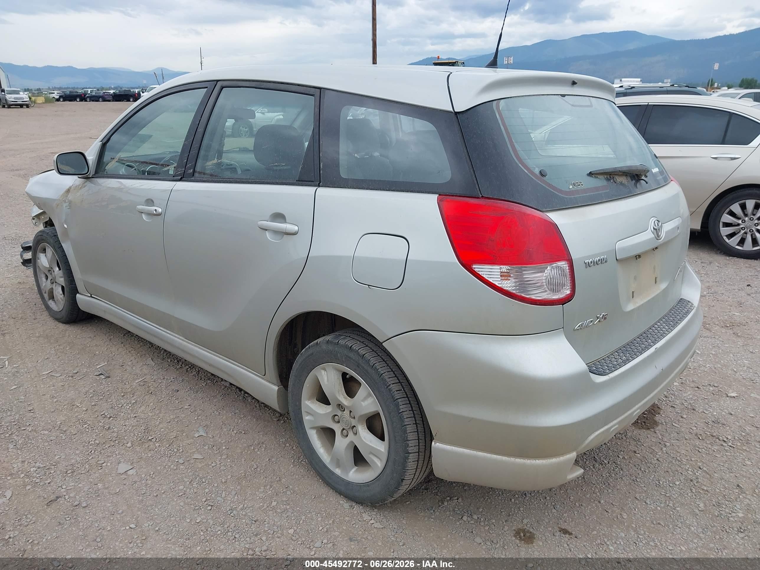 2003 Toyota Matrix Xr Silver vin: 2T1LR38E23C092002