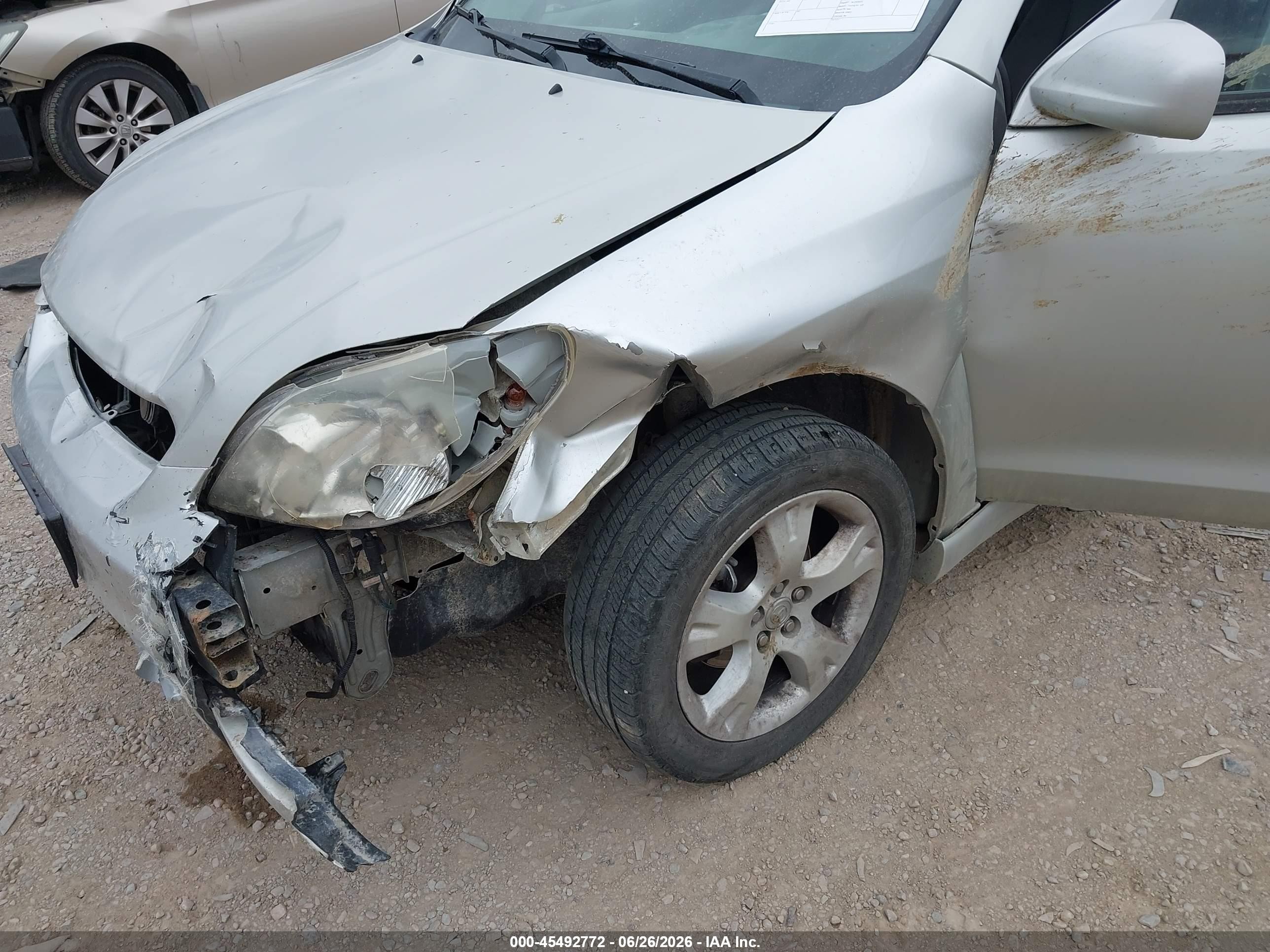 2003 Toyota Matrix Xr Silver vin: 2T1LR38E23C092002