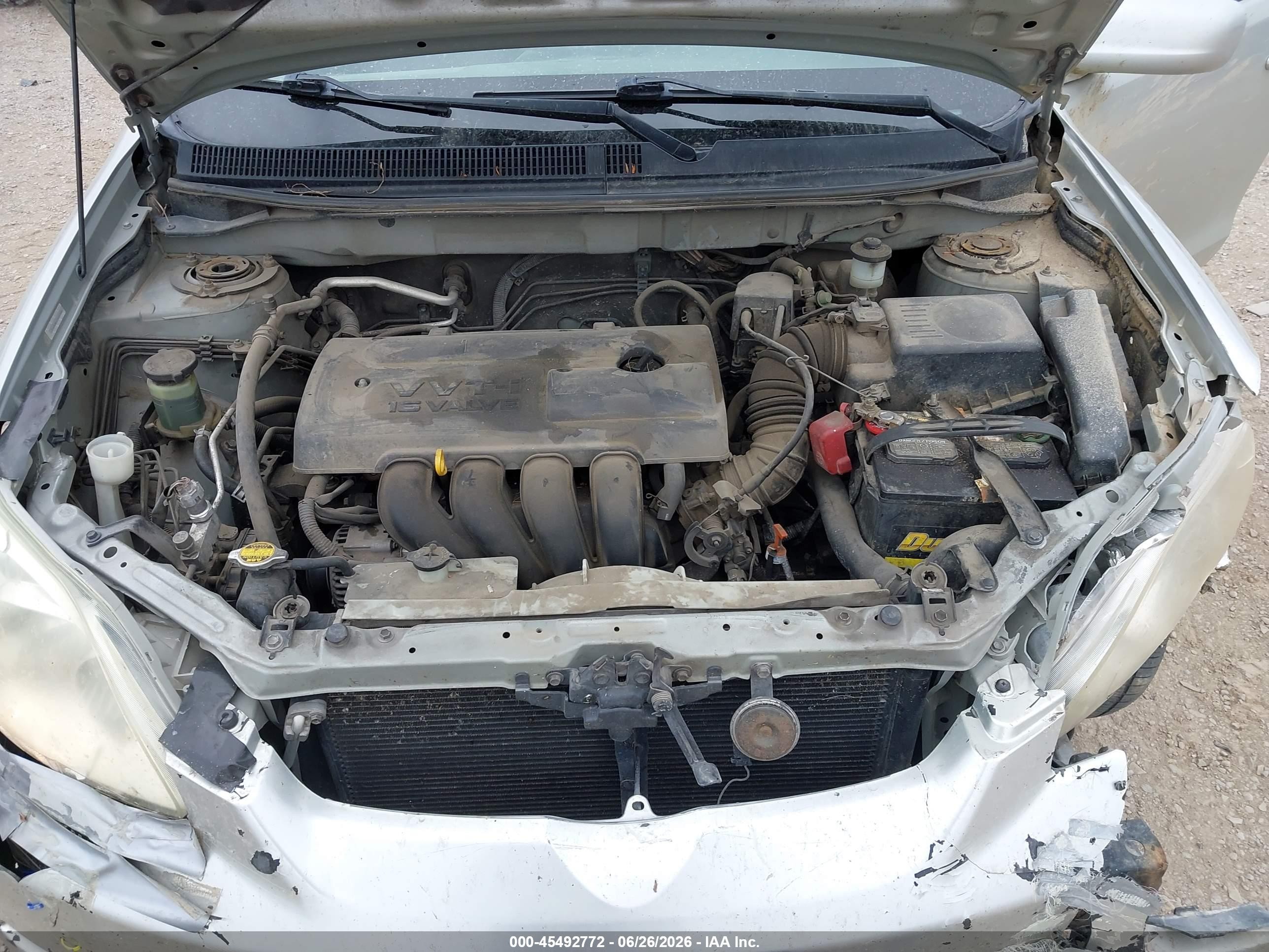 2003 Toyota Matrix Xr Silver vin: 2T1LR38E23C092002