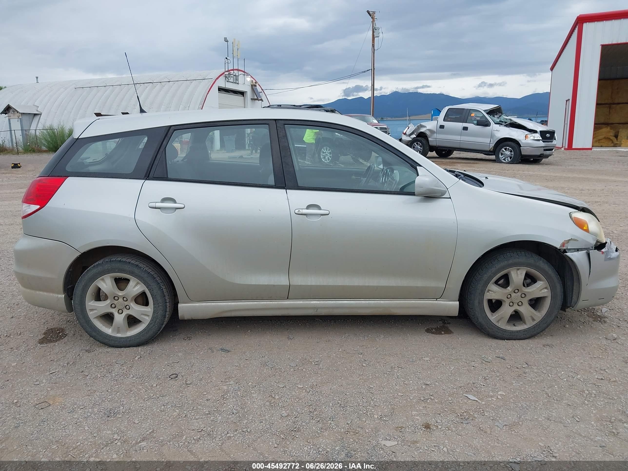 2003 Toyota Matrix Xr Silver vin: 2T1LR38E23C092002