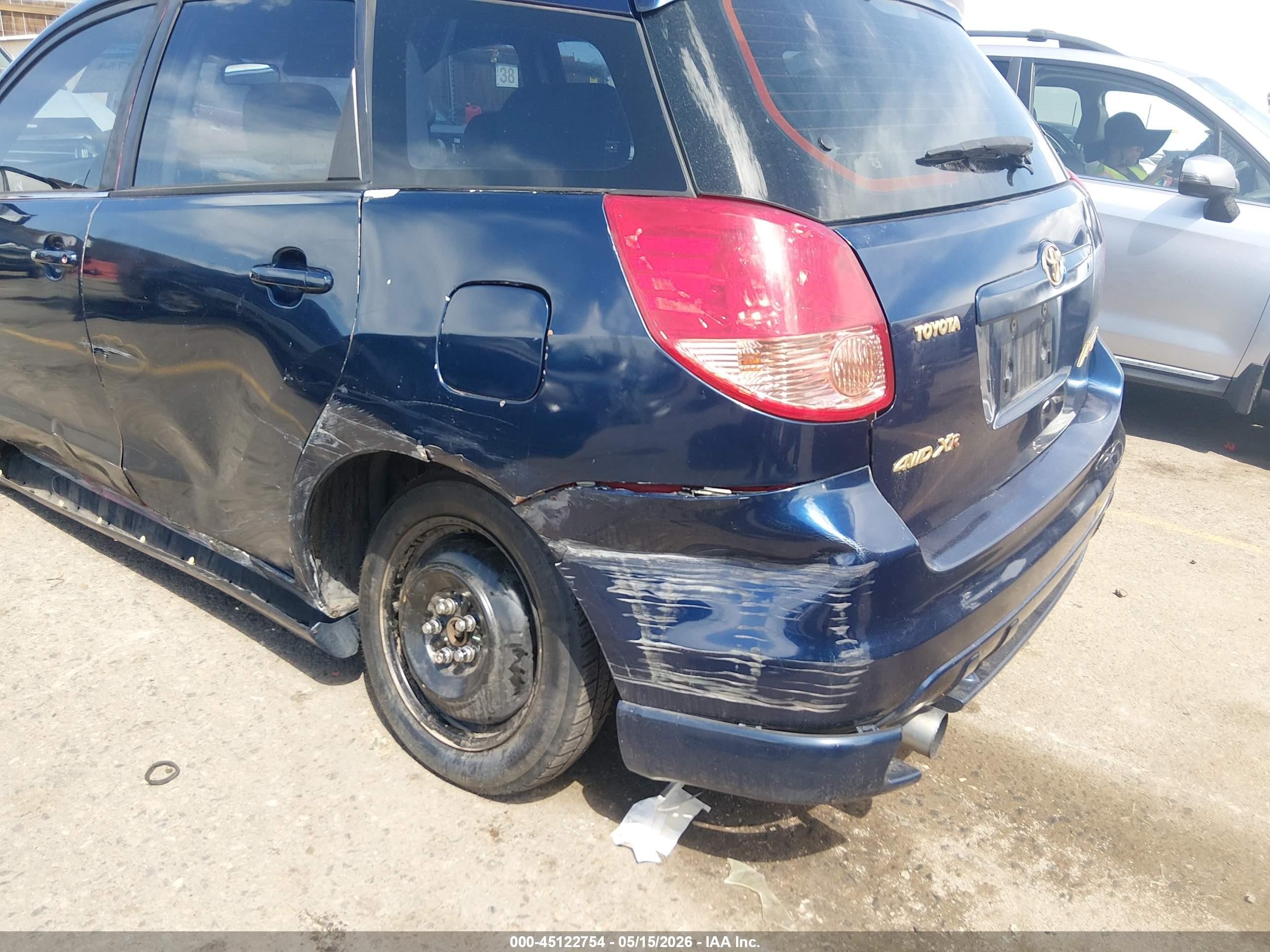 2003 Toyota Matrix Xr Blue vin: 2T1LR38E33C098133