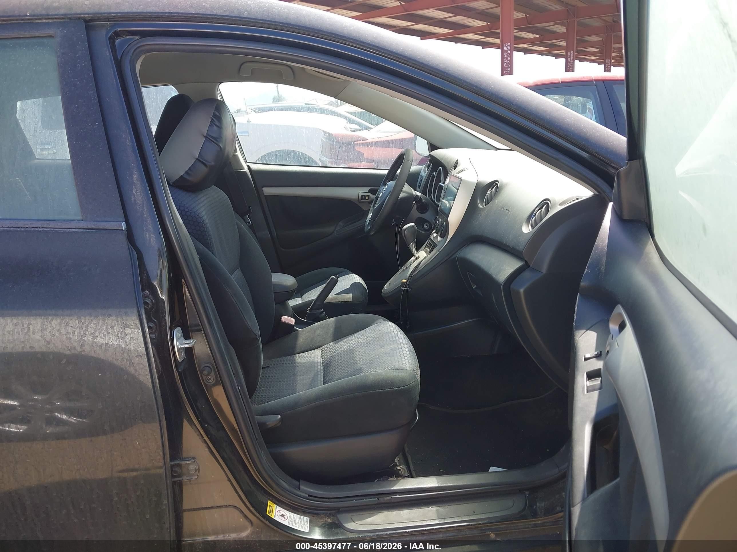 2010 Toyota Matrix Xrs Black vin: 2T1ME4EE1AC005942