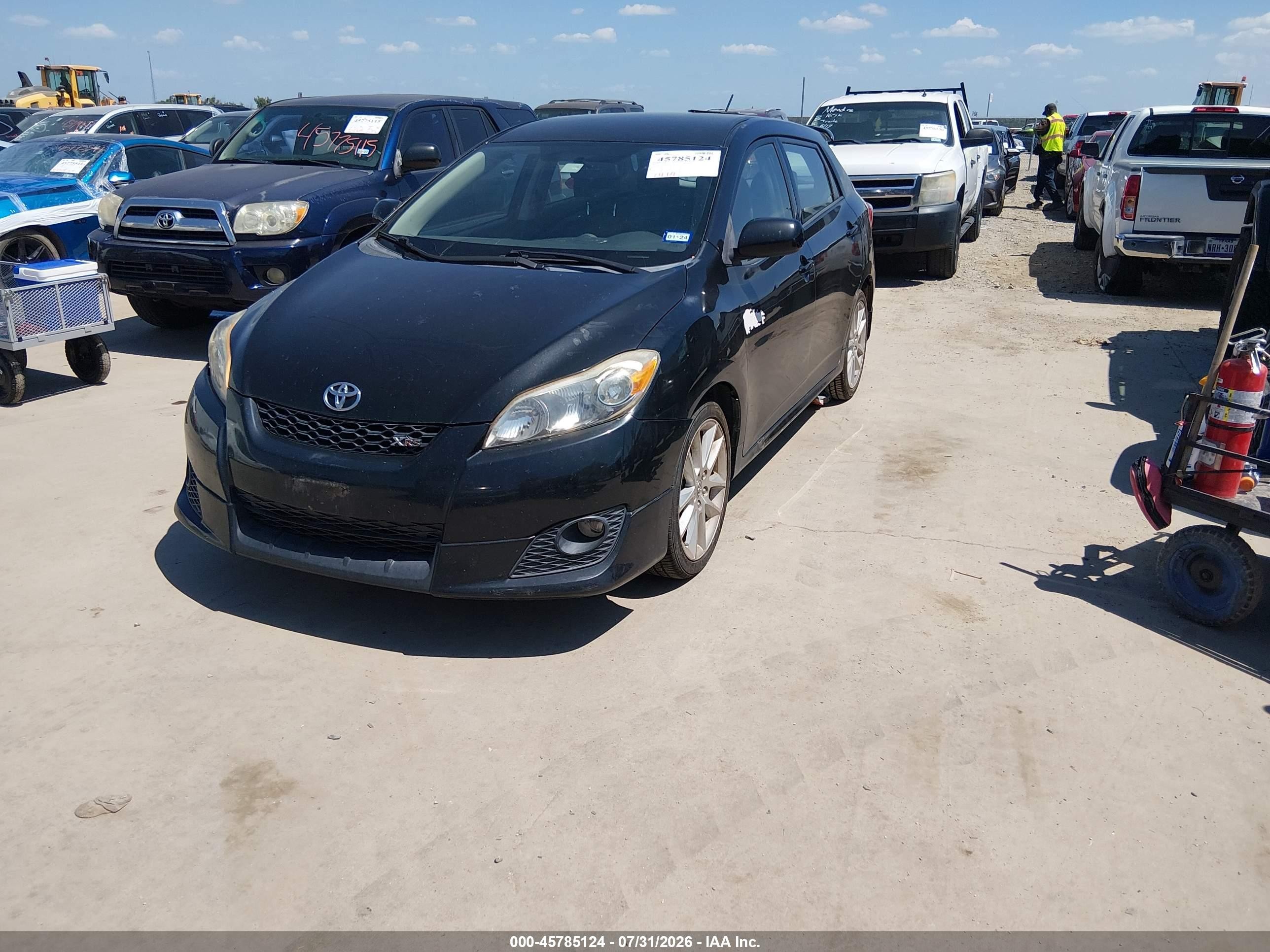 2010 Toyota Matrix Xrs Black vin: 2T1ME4EE7AC005959
