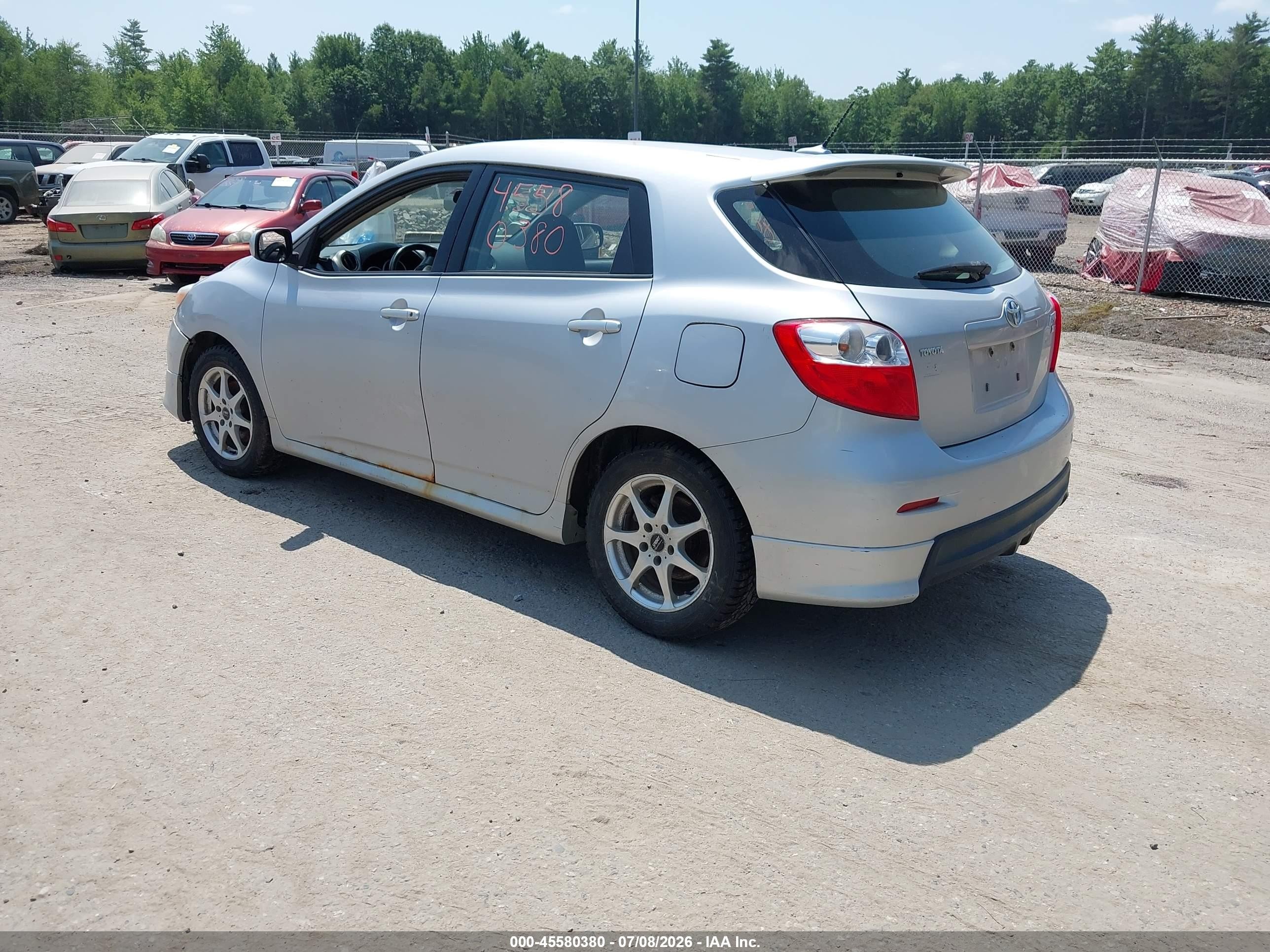 2010 Toyota Matrix Xrs Silver vin: 2T1ME4EE8AC005789