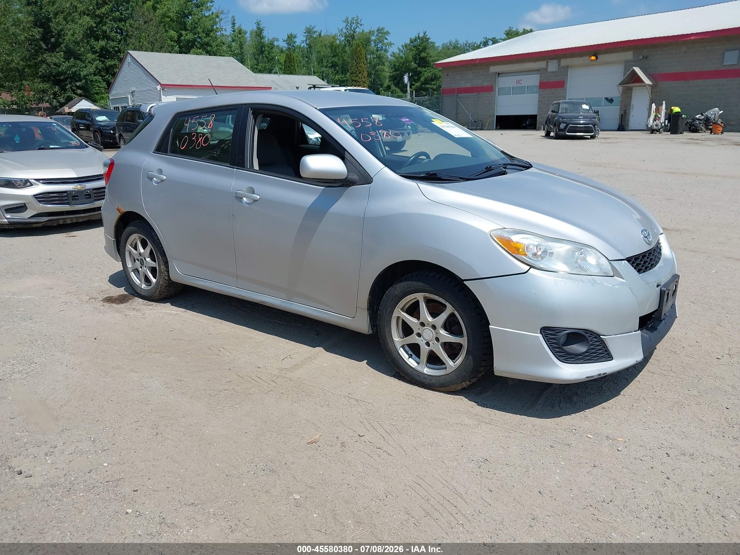 2010 Toyota Matrix Xrs Silver vin: 2T1ME4EE8AC005789