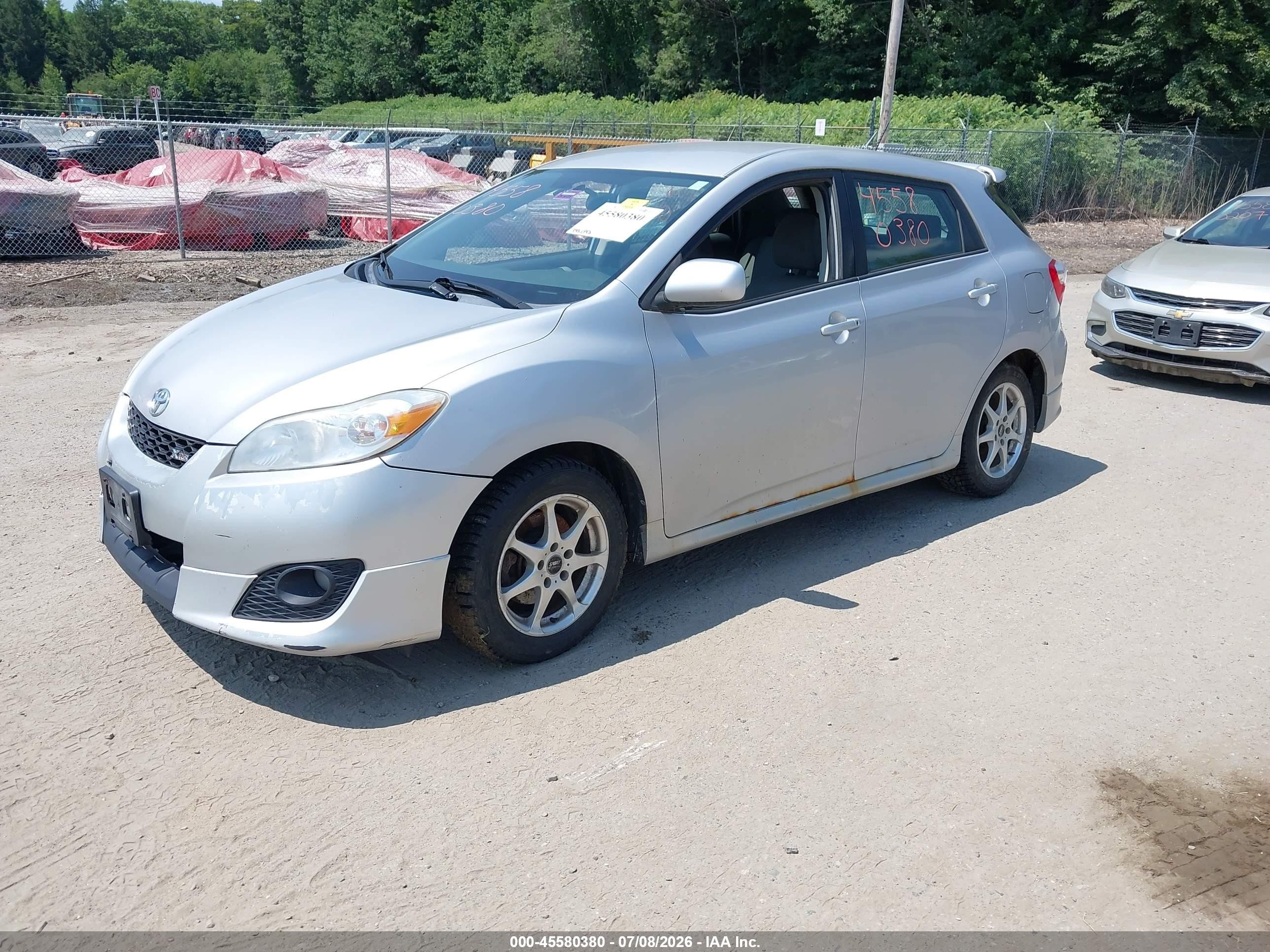 2010 Toyota Matrix Xrs Silver vin: 2T1ME4EE8AC005789