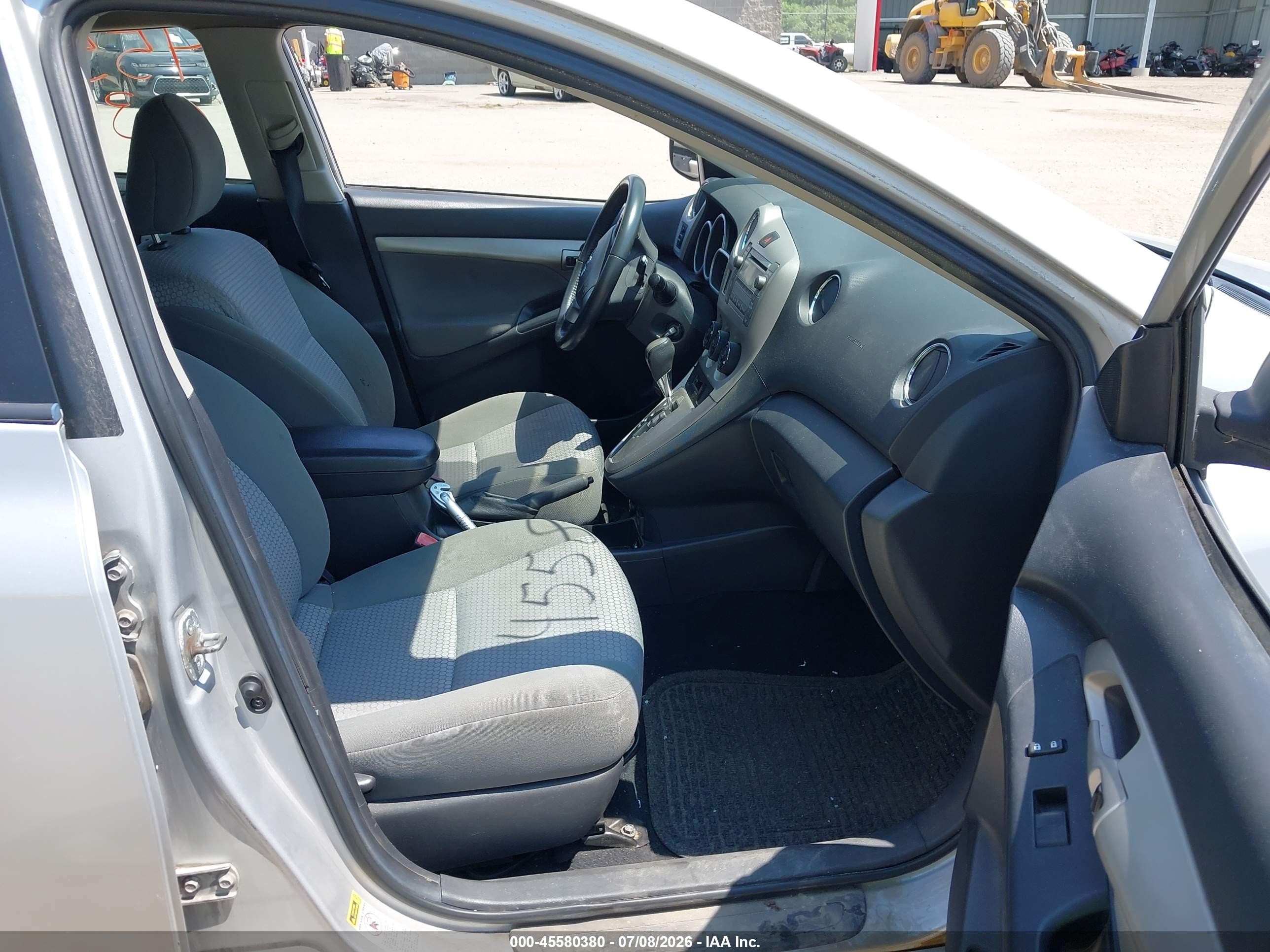 2010 Toyota Matrix Xrs Silver vin: 2T1ME4EE8AC005789