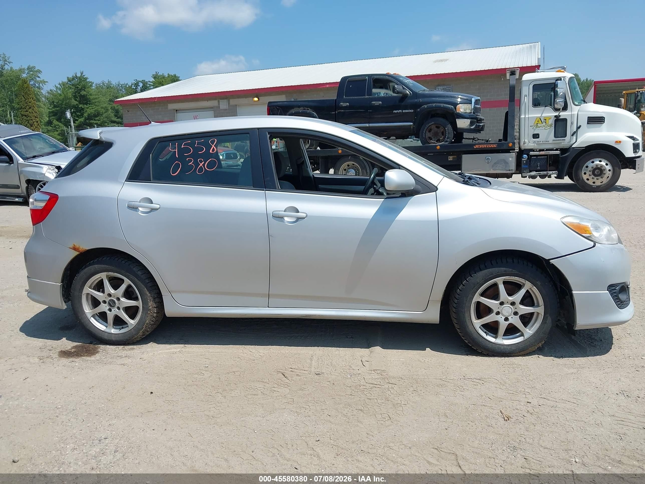 2010 Toyota Matrix Xrs Silver vin: 2T1ME4EE8AC005789