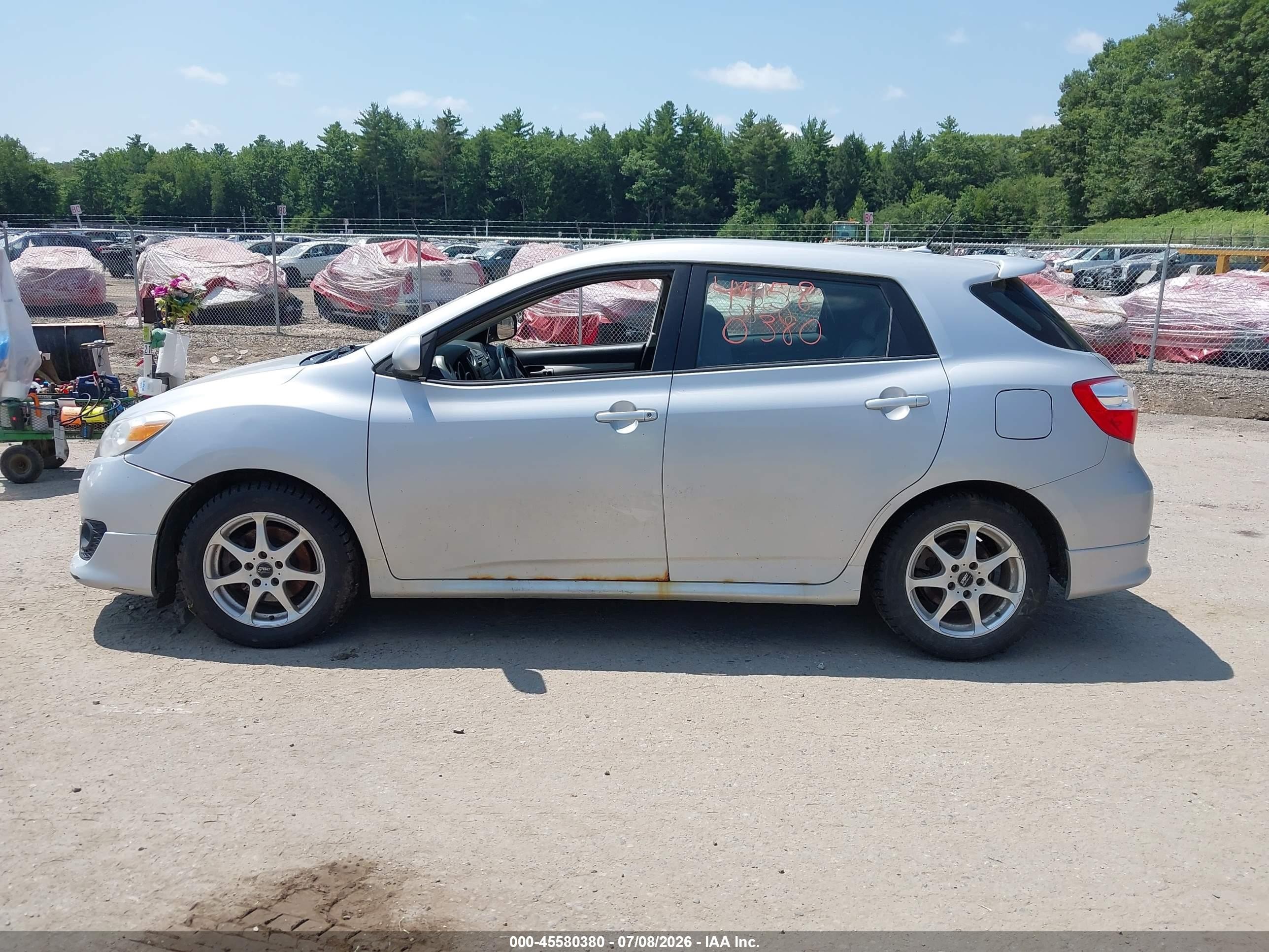 2010 Toyota Matrix Xrs Silver vin: 2T1ME4EE8AC005789