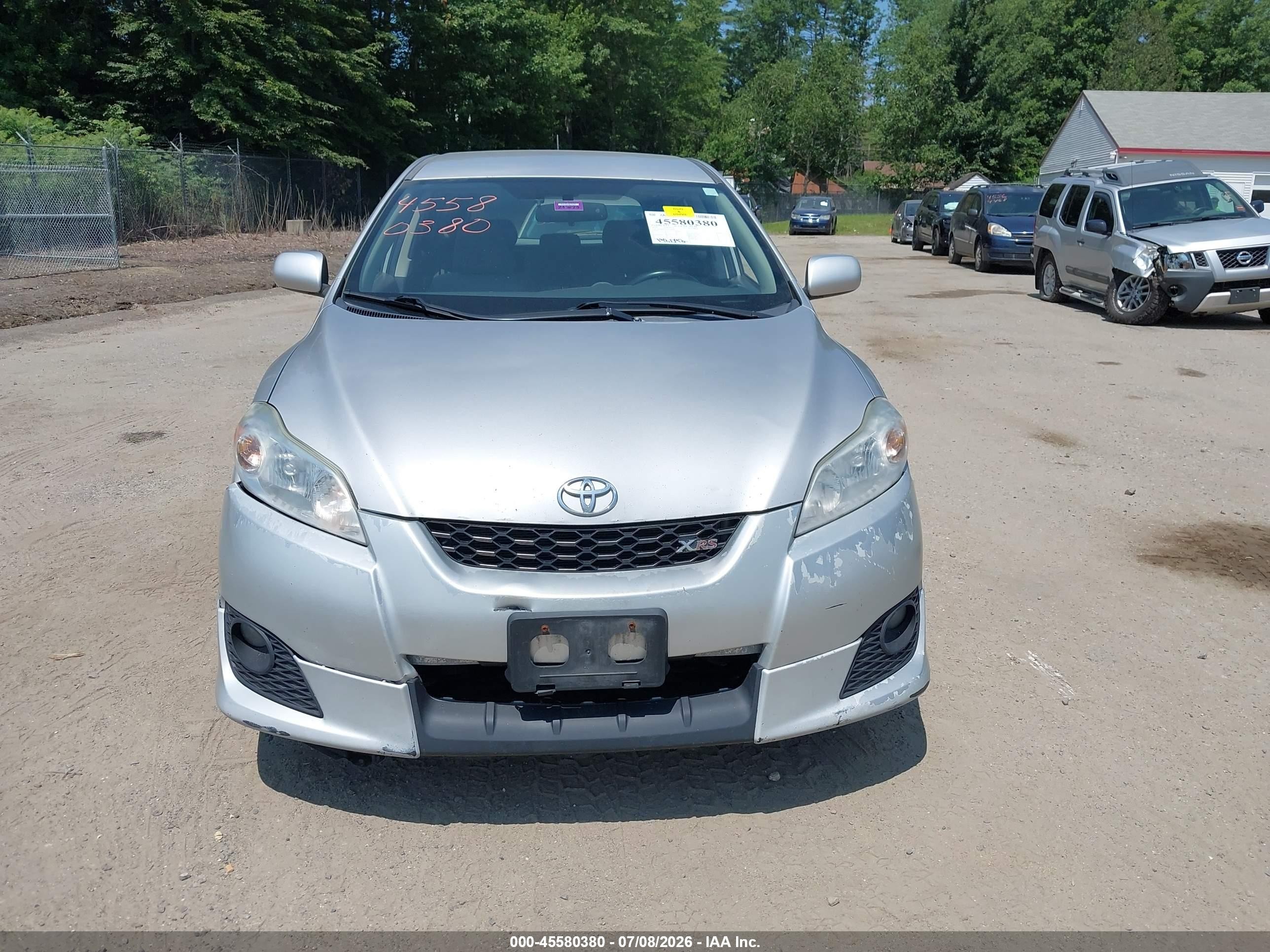 2010 Toyota Matrix Xrs Silver vin: 2T1ME4EE8AC005789