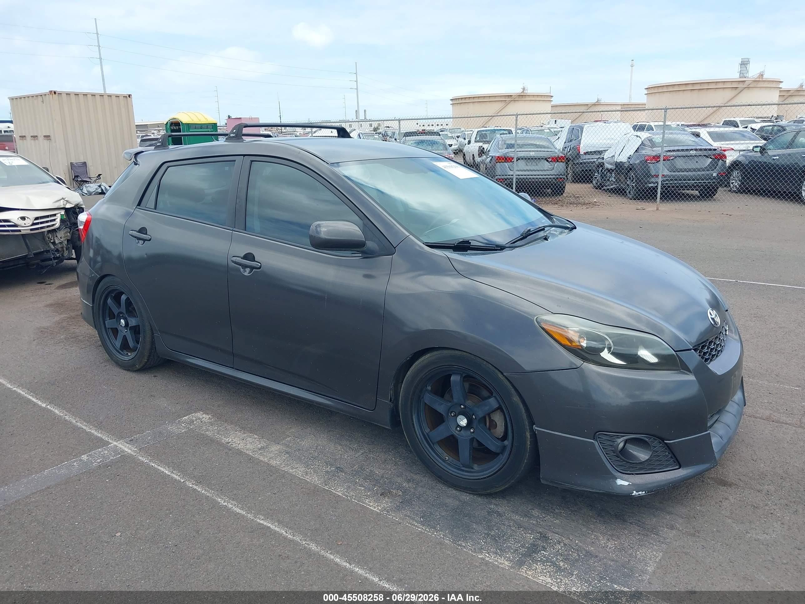 2010 Toyota Matrix Xrs Gray vin: 2T1ME4EE9AC006434