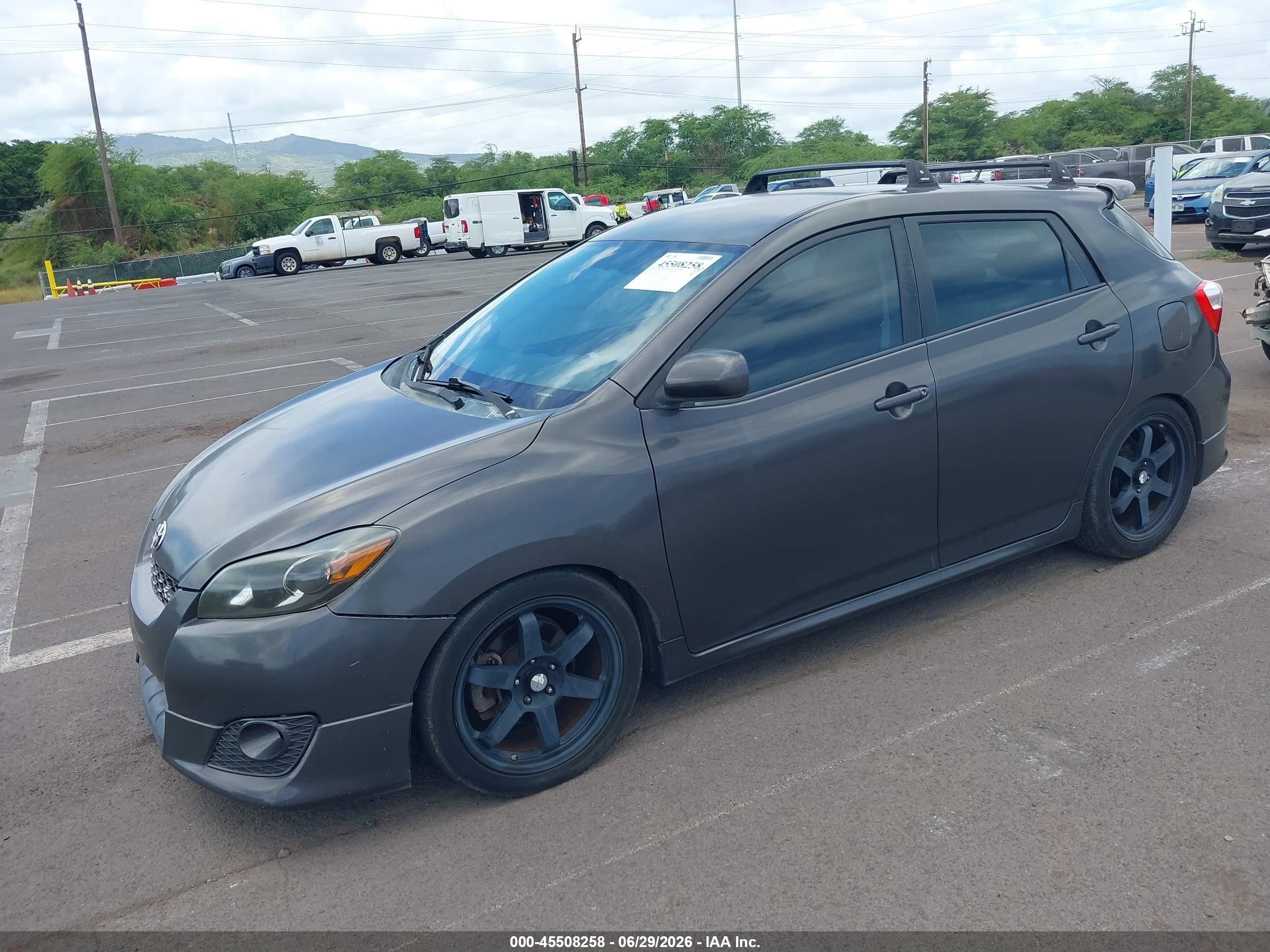 2010 Toyota Matrix Xrs Gray vin: 2T1ME4EE9AC006434