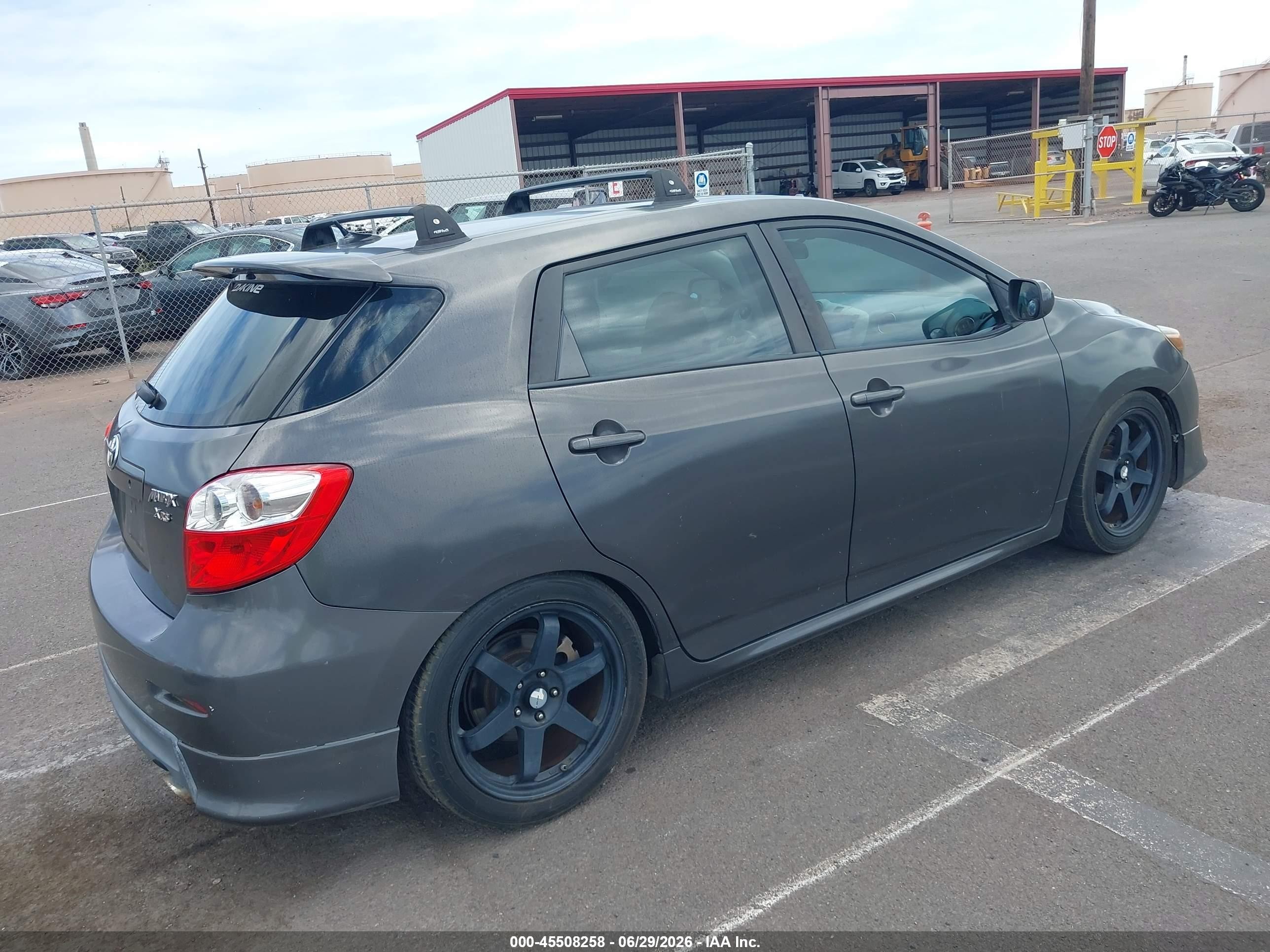 2010 Toyota Matrix Xrs Gray vin: 2T1ME4EE9AC006434