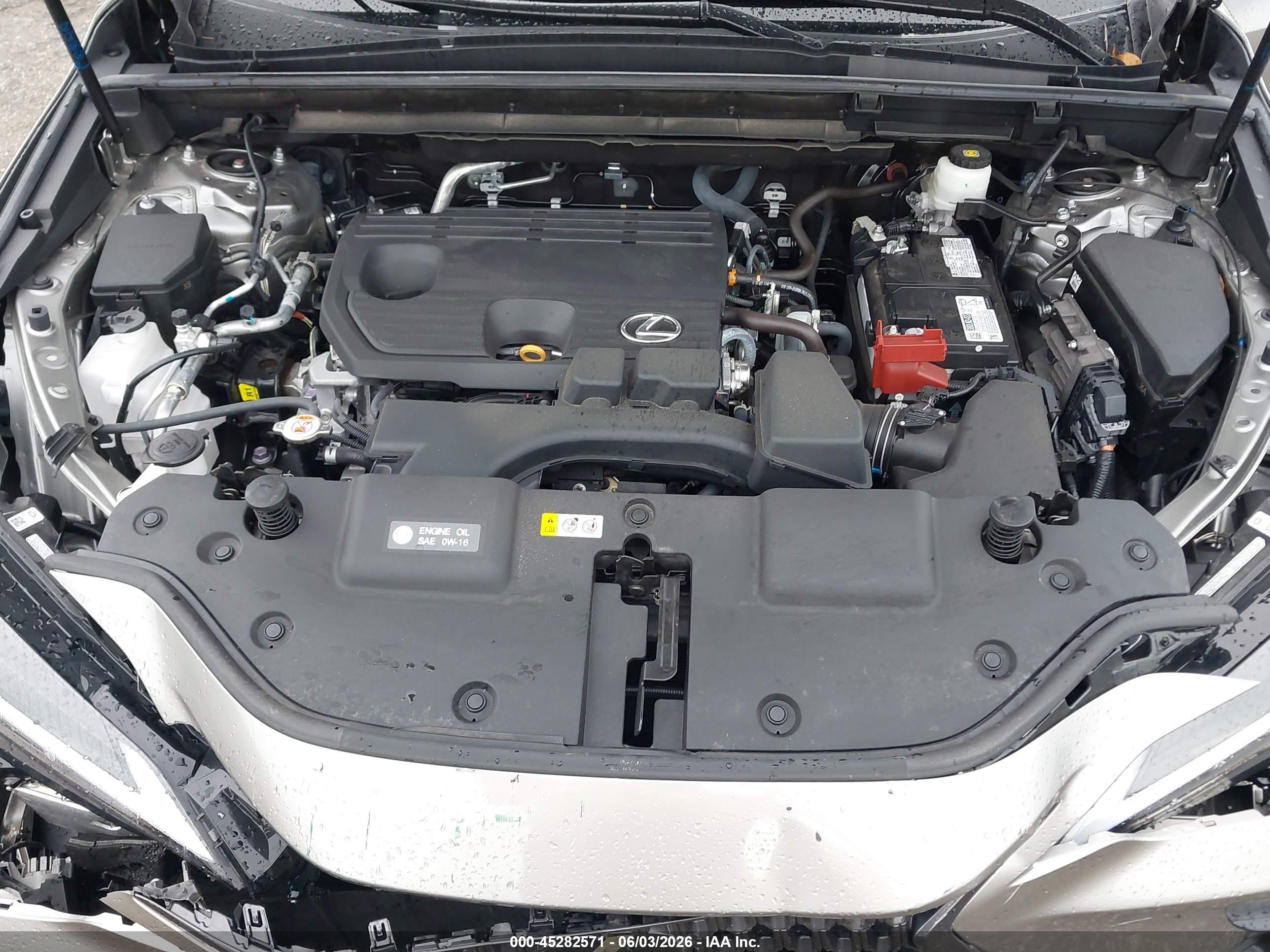 2023 Lexus Nx 250 Silver vin: 2T2ADCAZ4PC004748
