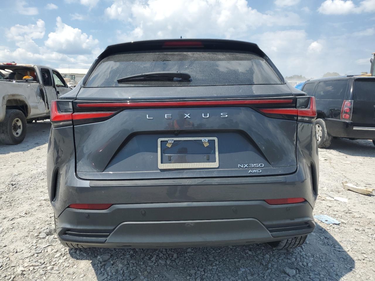 2022 Lexus Nx 350 Серый vin: 2T2AGCEZ0NC003241
