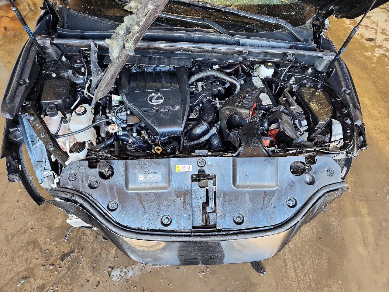 2024 Lexus Nx 350 Base Black vin: 2T2AGCEZ1RC038456