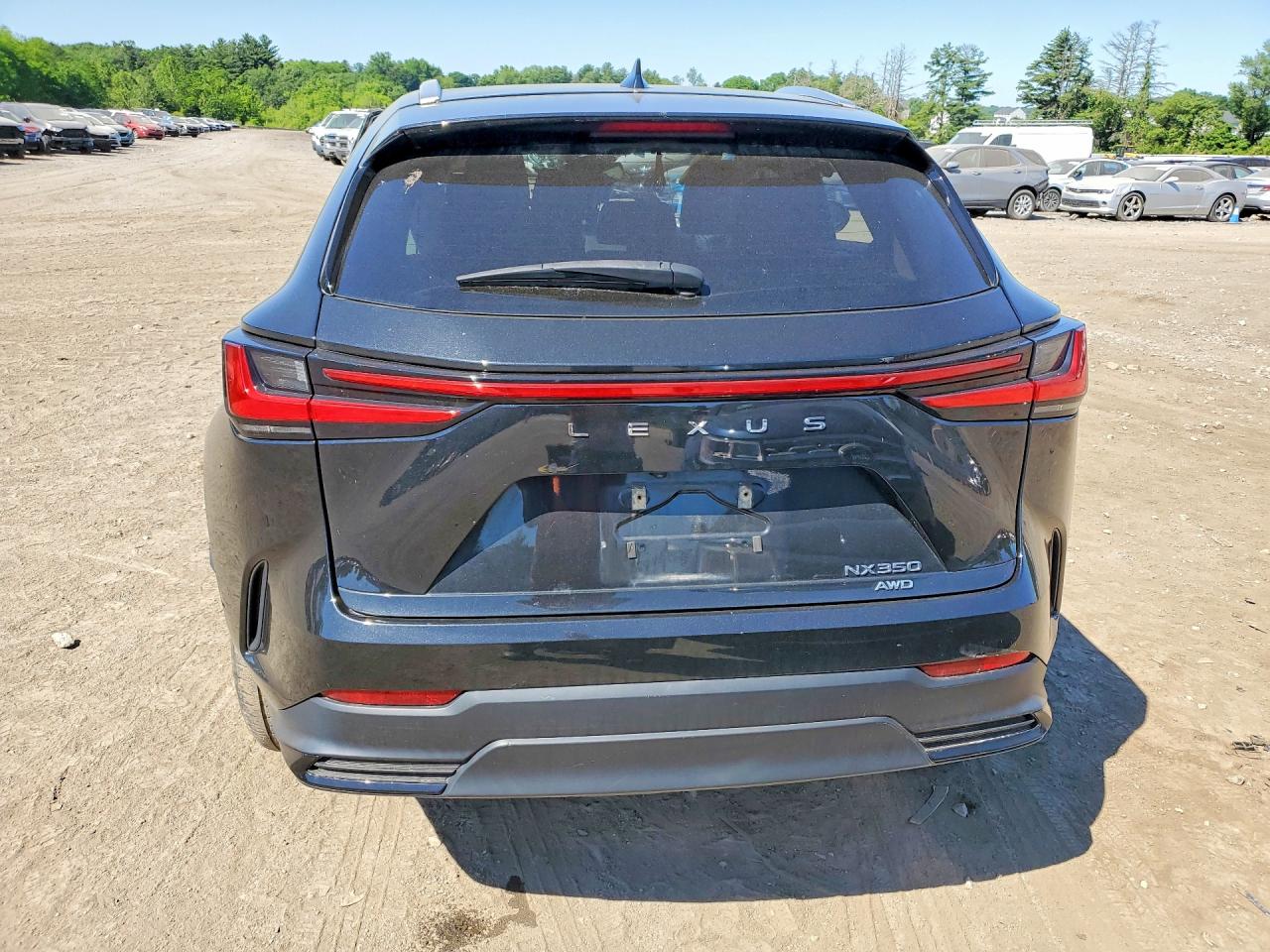 2022 Lexus Nx 350 Черный vin: 2T2AGCEZ2NC012975