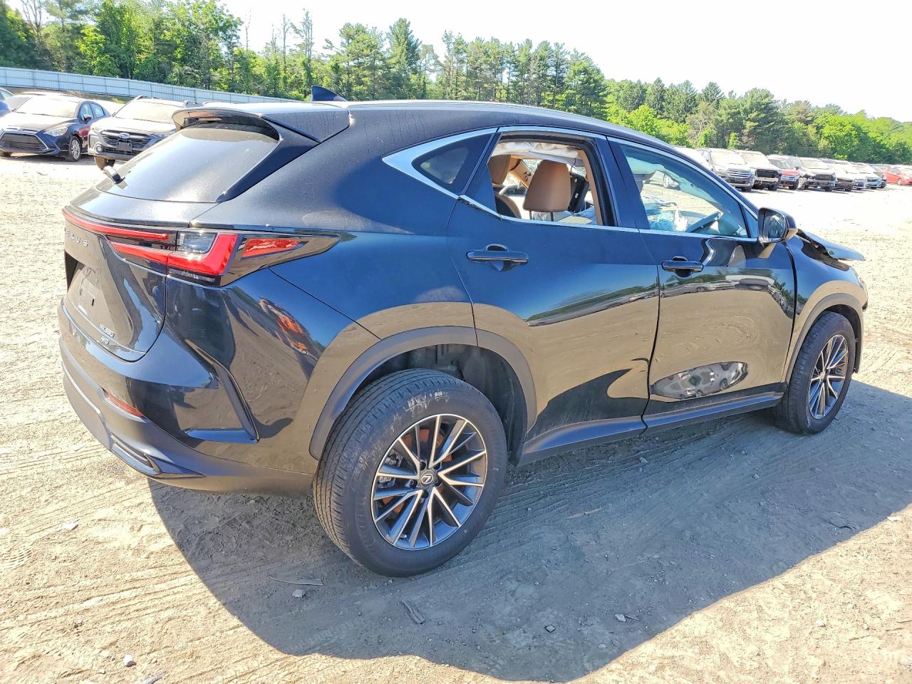 2022 Lexus Nx 350 Черный vin: 2T2AGCEZ2NC012975