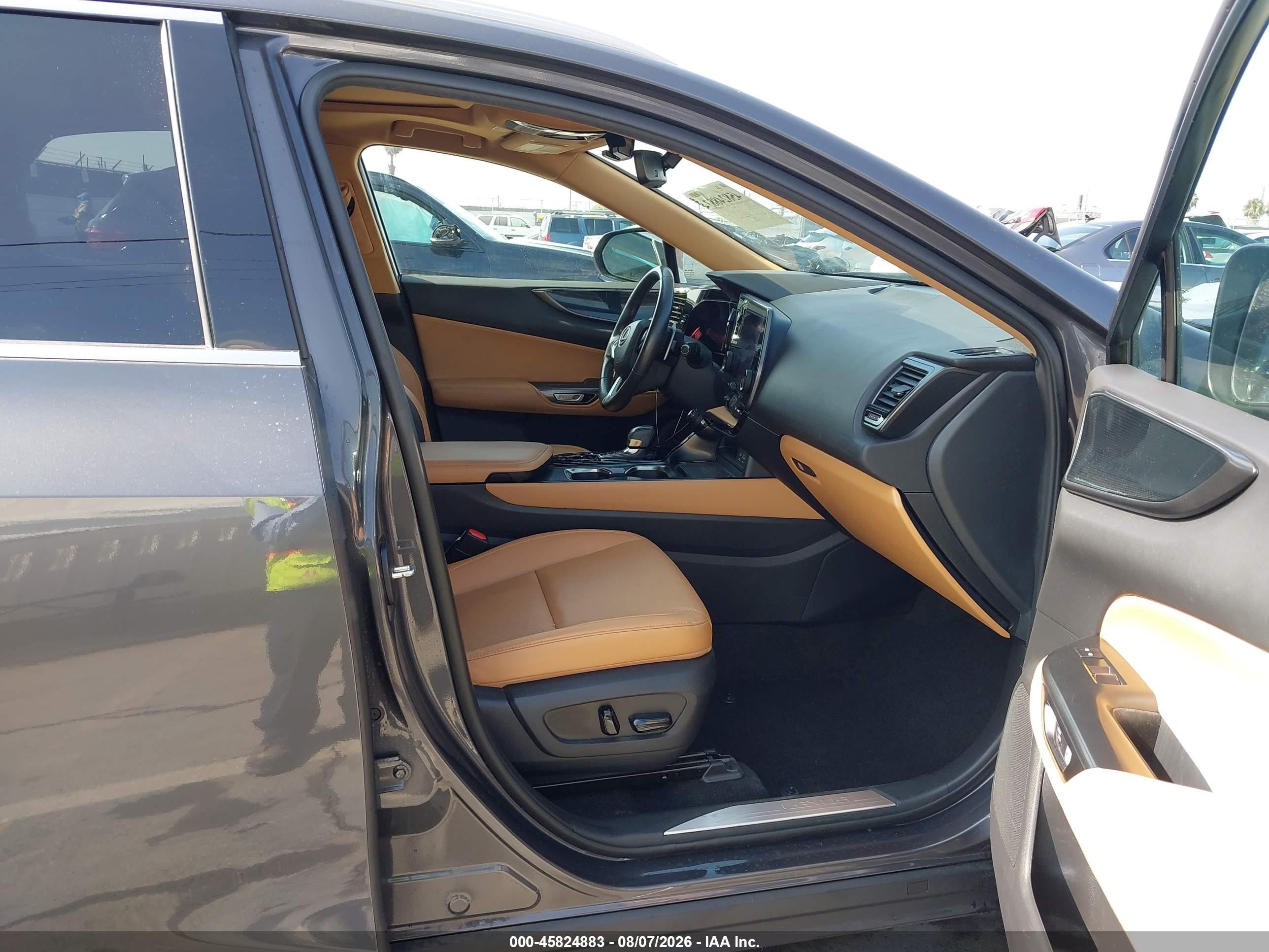 2024 Lexus Nx 350   Gray vin: 2T2AGCEZ2RC045111