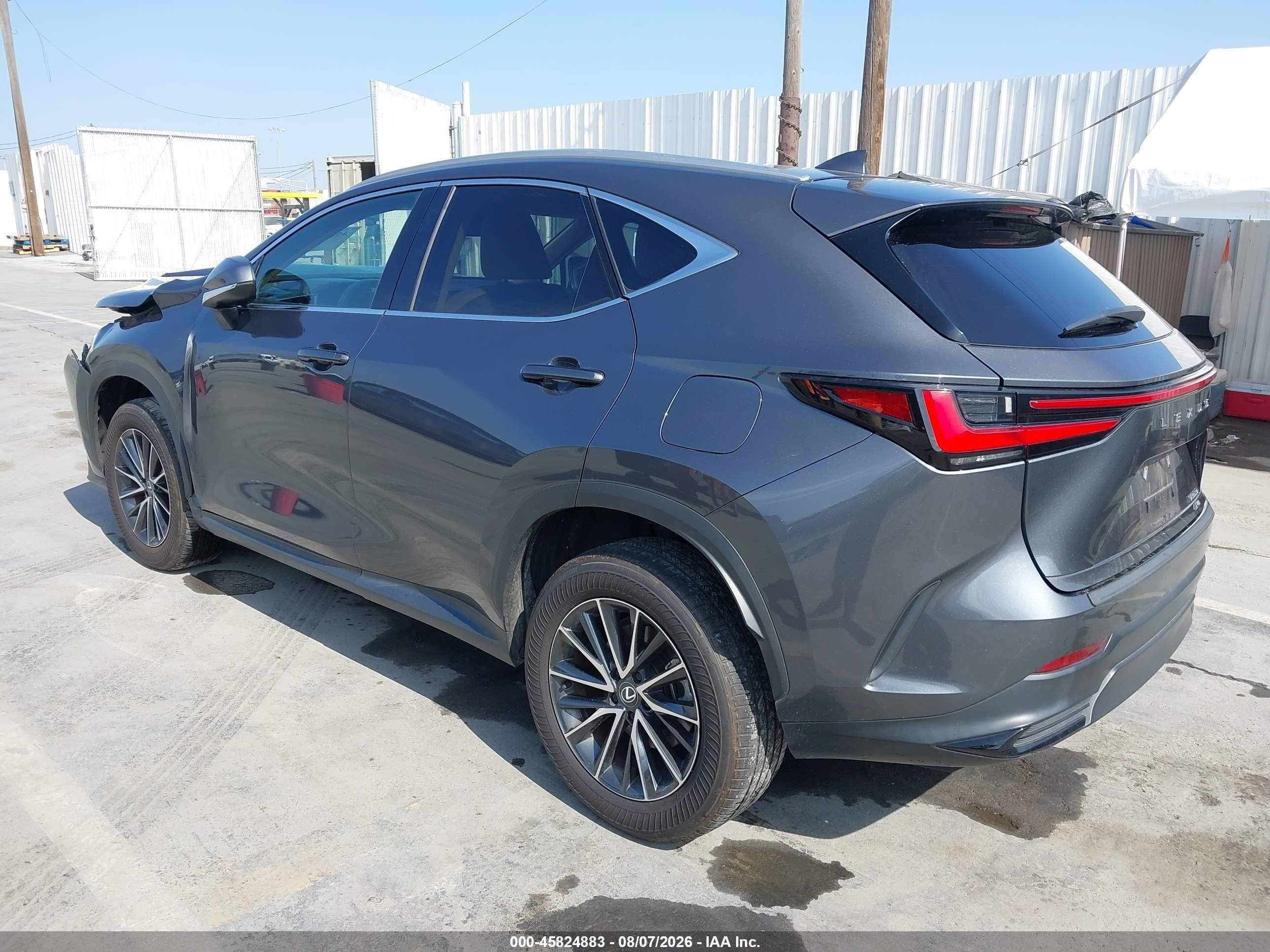 2024 Lexus Nx 350   Gray vin: 2T2AGCEZ2RC045111