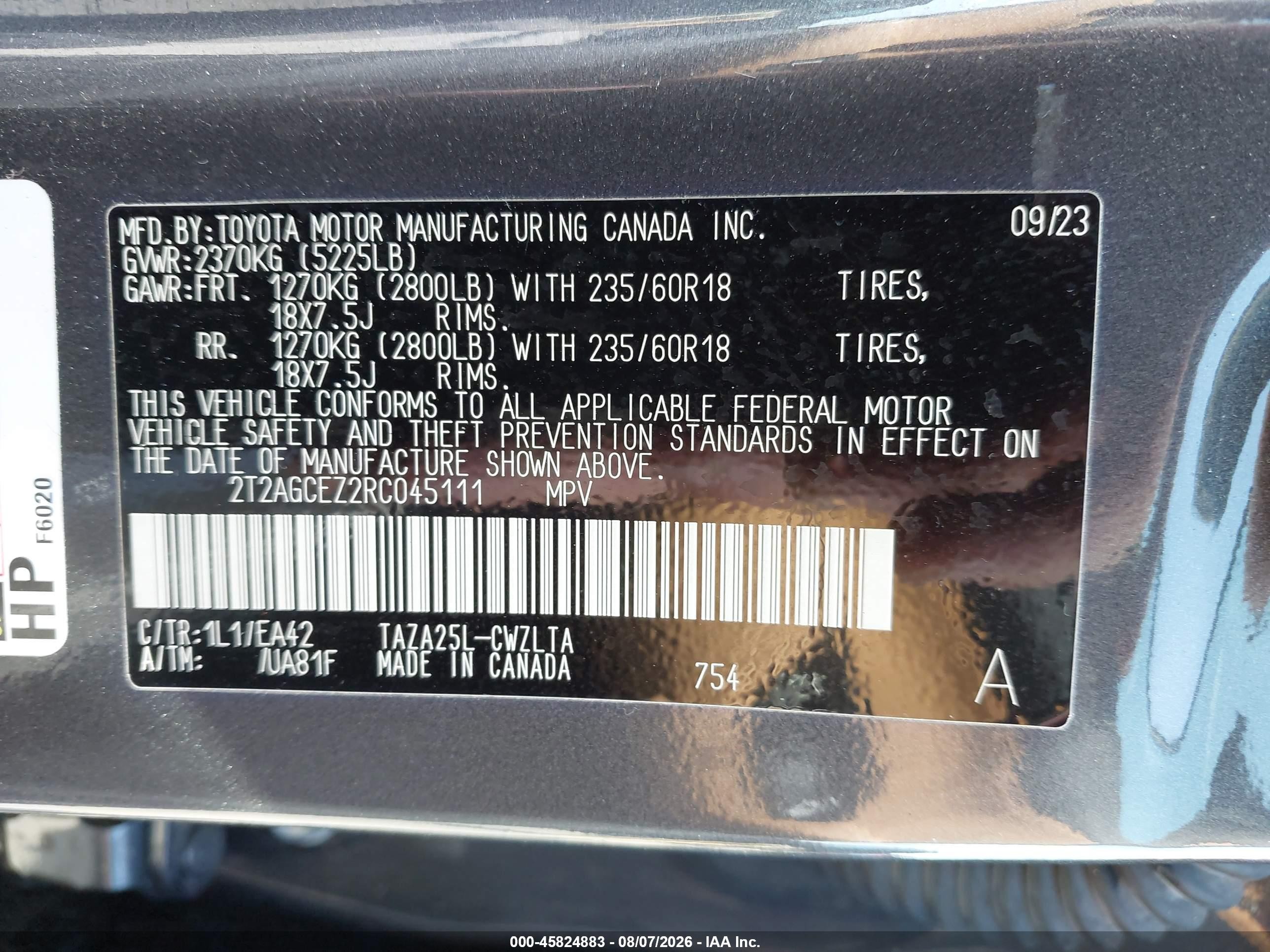 2024 Lexus Nx 350   Gray vin: 2T2AGCEZ2RC045111