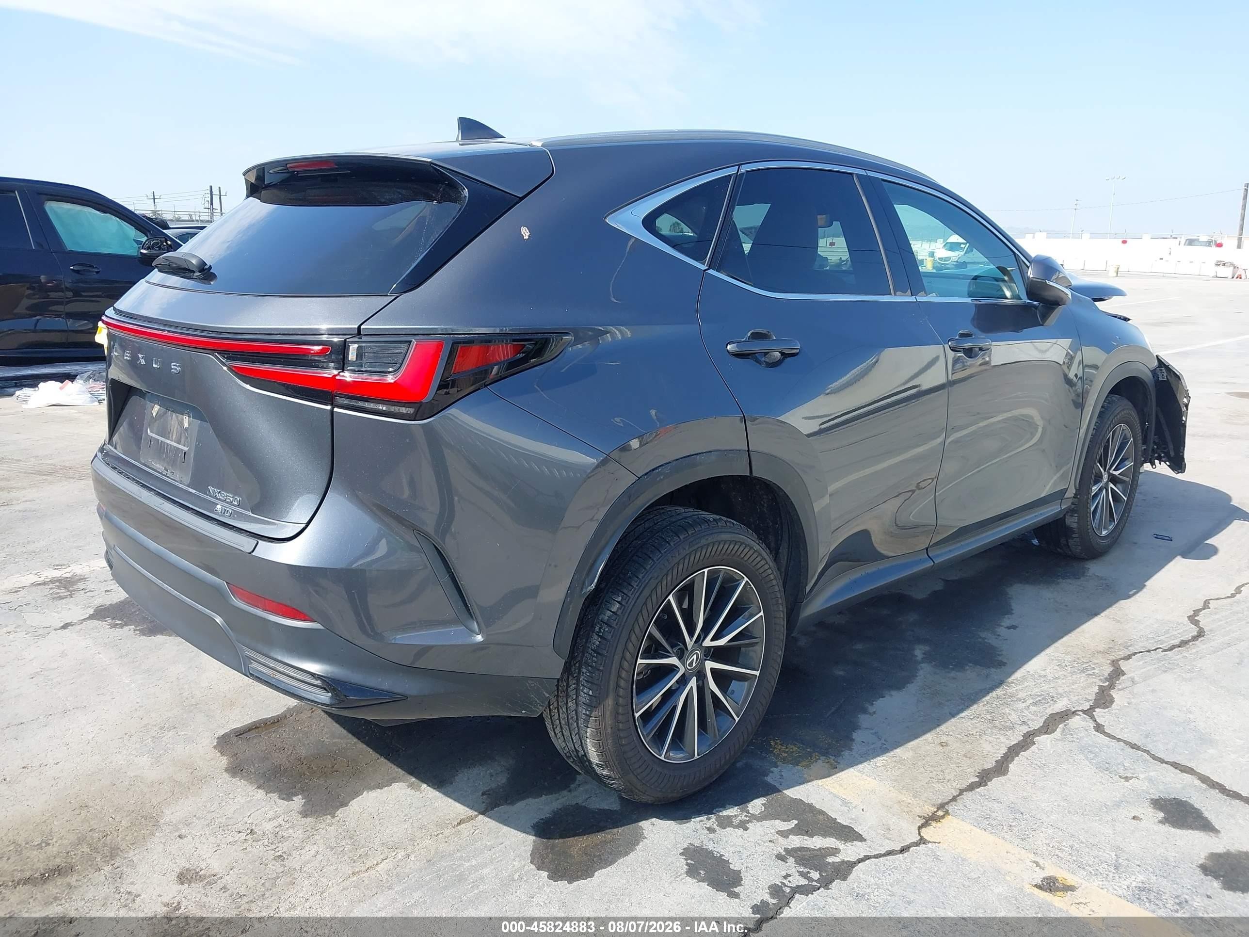 2024 Lexus Nx 350   Gray vin: 2T2AGCEZ2RC045111