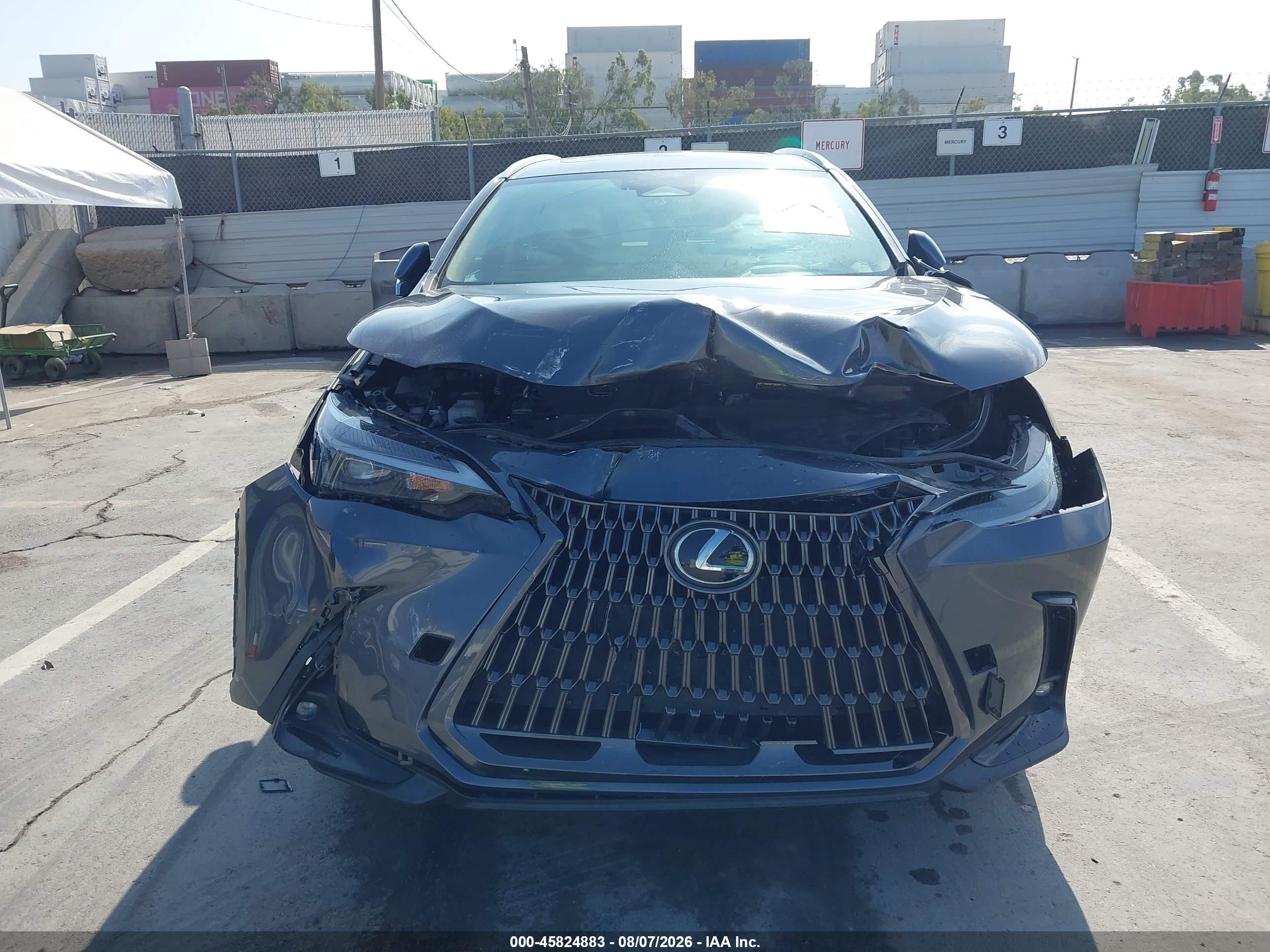 2024 Lexus Nx 350   Gray vin: 2T2AGCEZ2RC045111