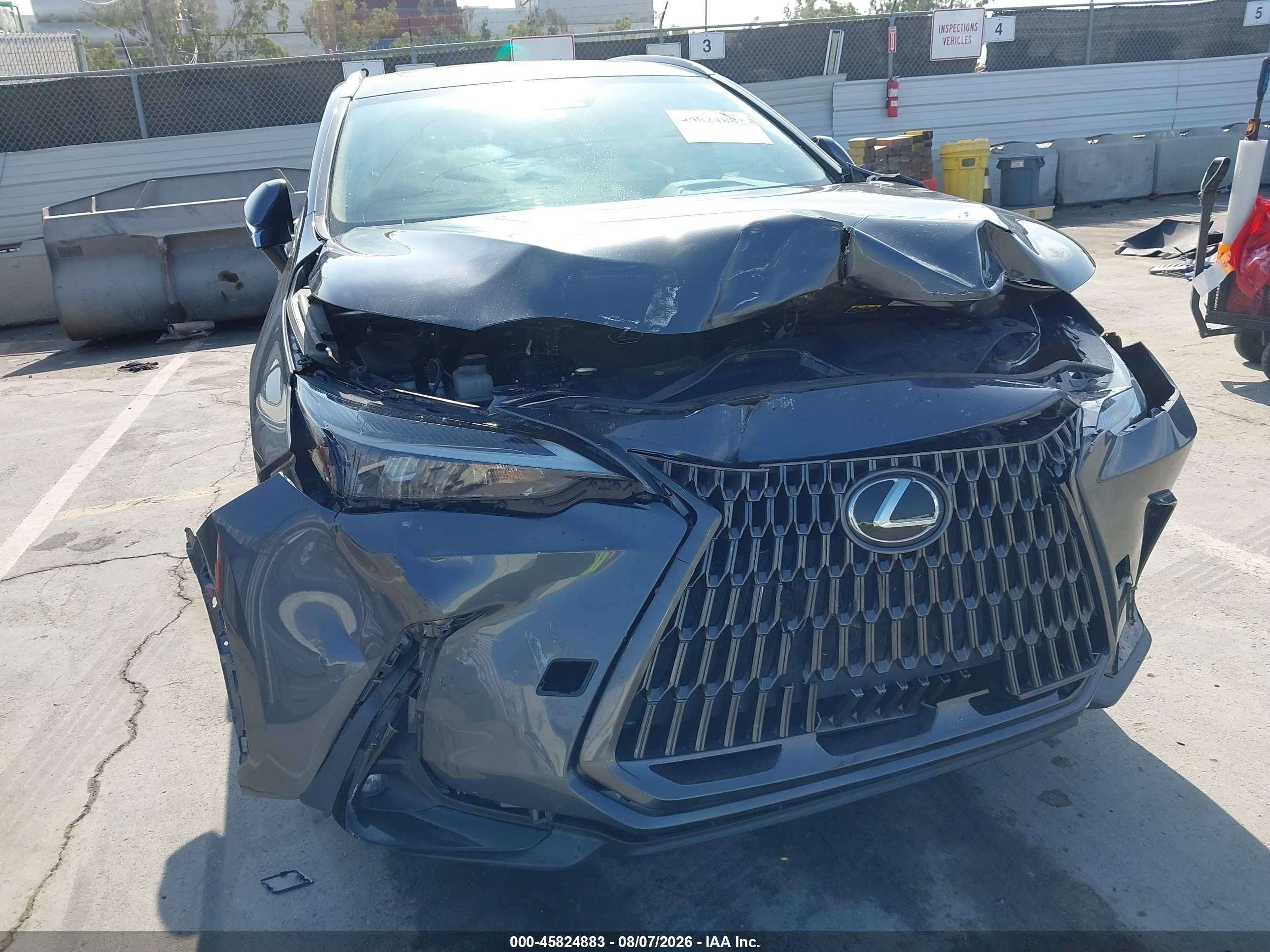 2024 Lexus Nx 350   Gray vin: 2T2AGCEZ2RC045111