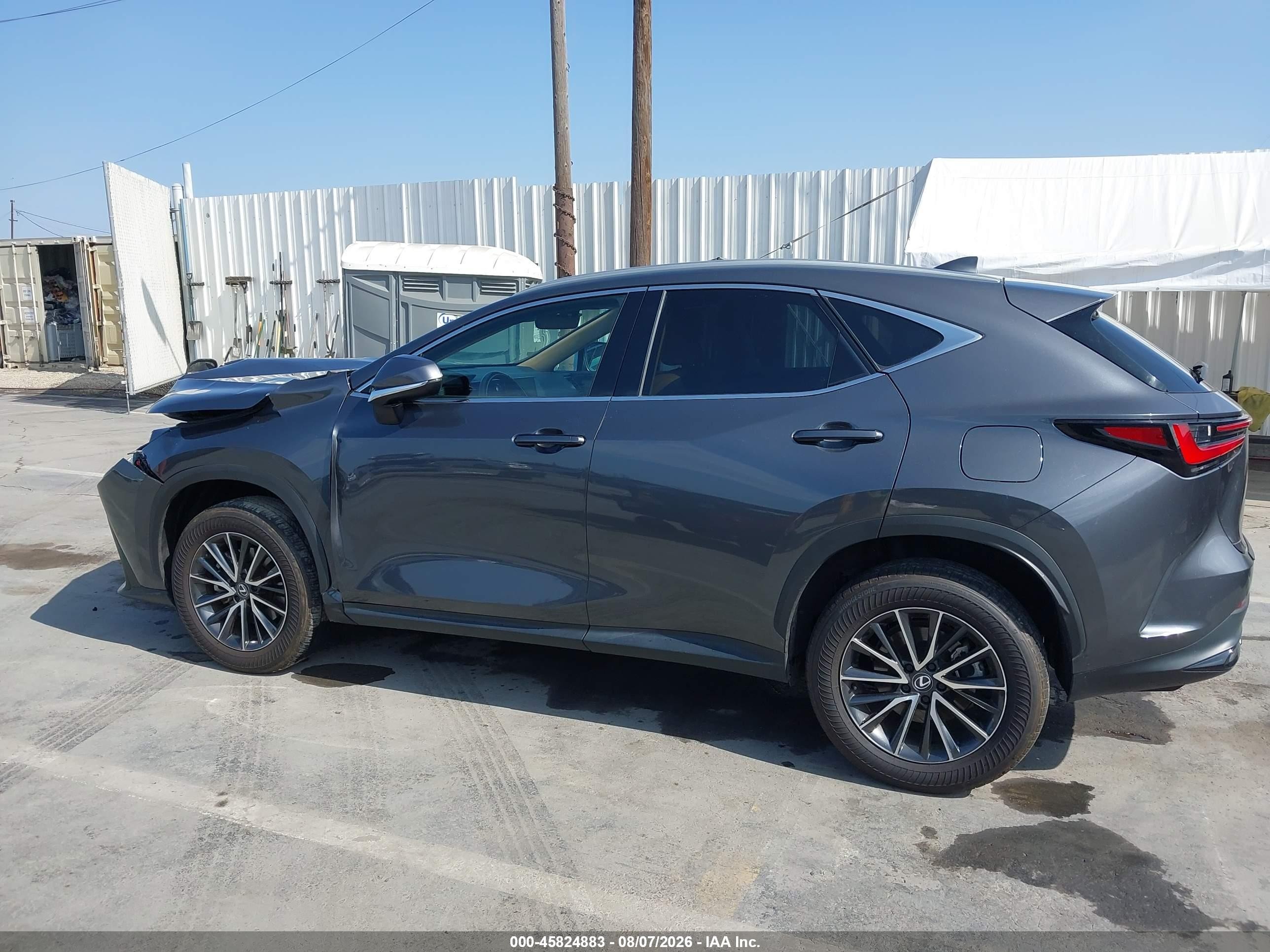 2024 Lexus Nx 350   Gray vin: 2T2AGCEZ2RC045111