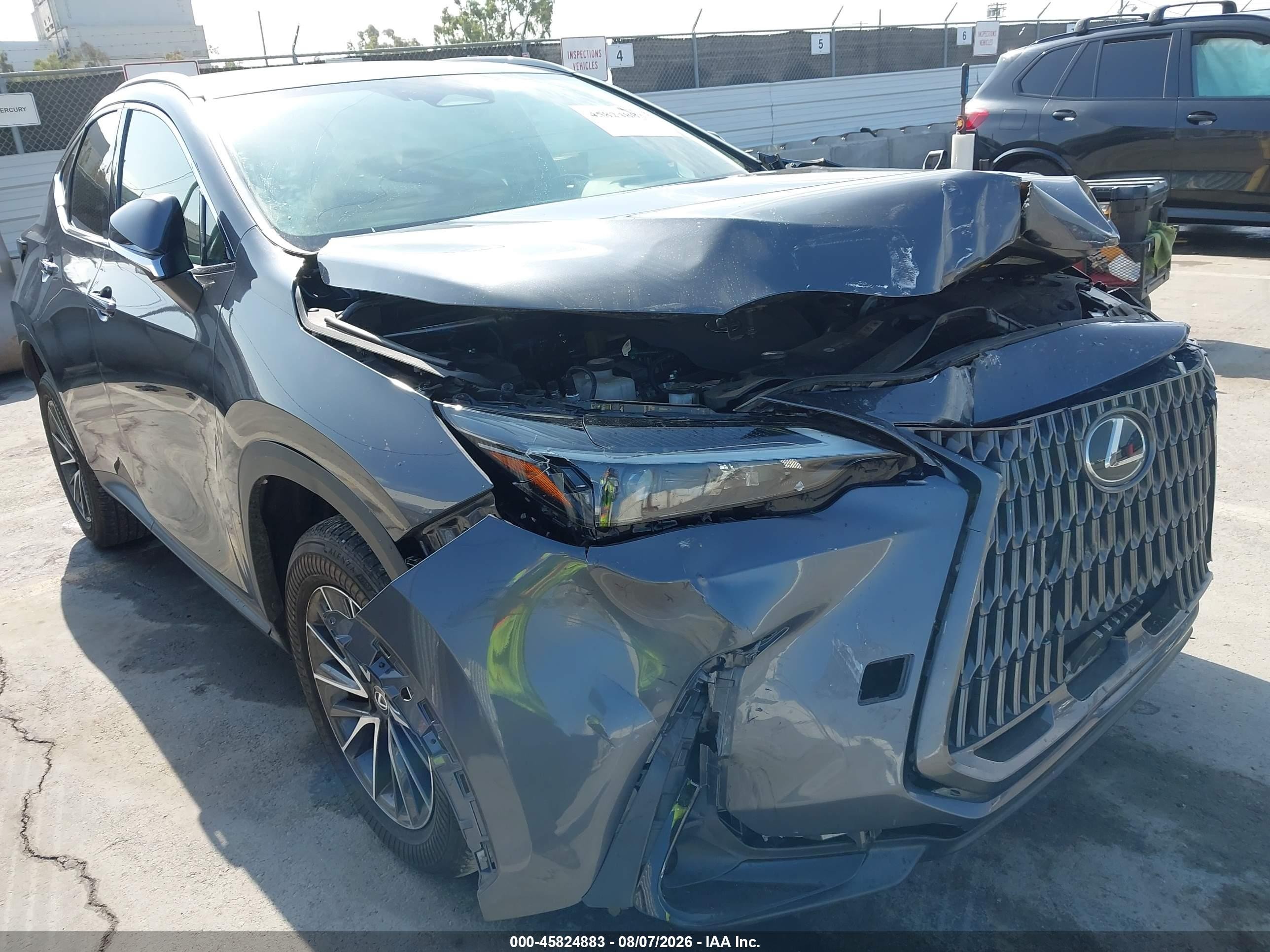 2024 Lexus Nx 350   Gray vin: 2T2AGCEZ2RC045111