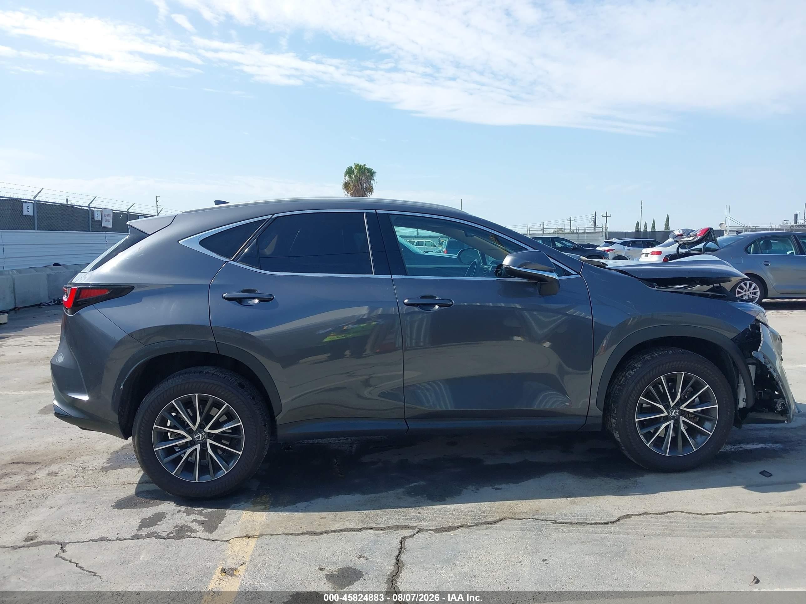 2024 Lexus Nx 350   Gray vin: 2T2AGCEZ2RC045111