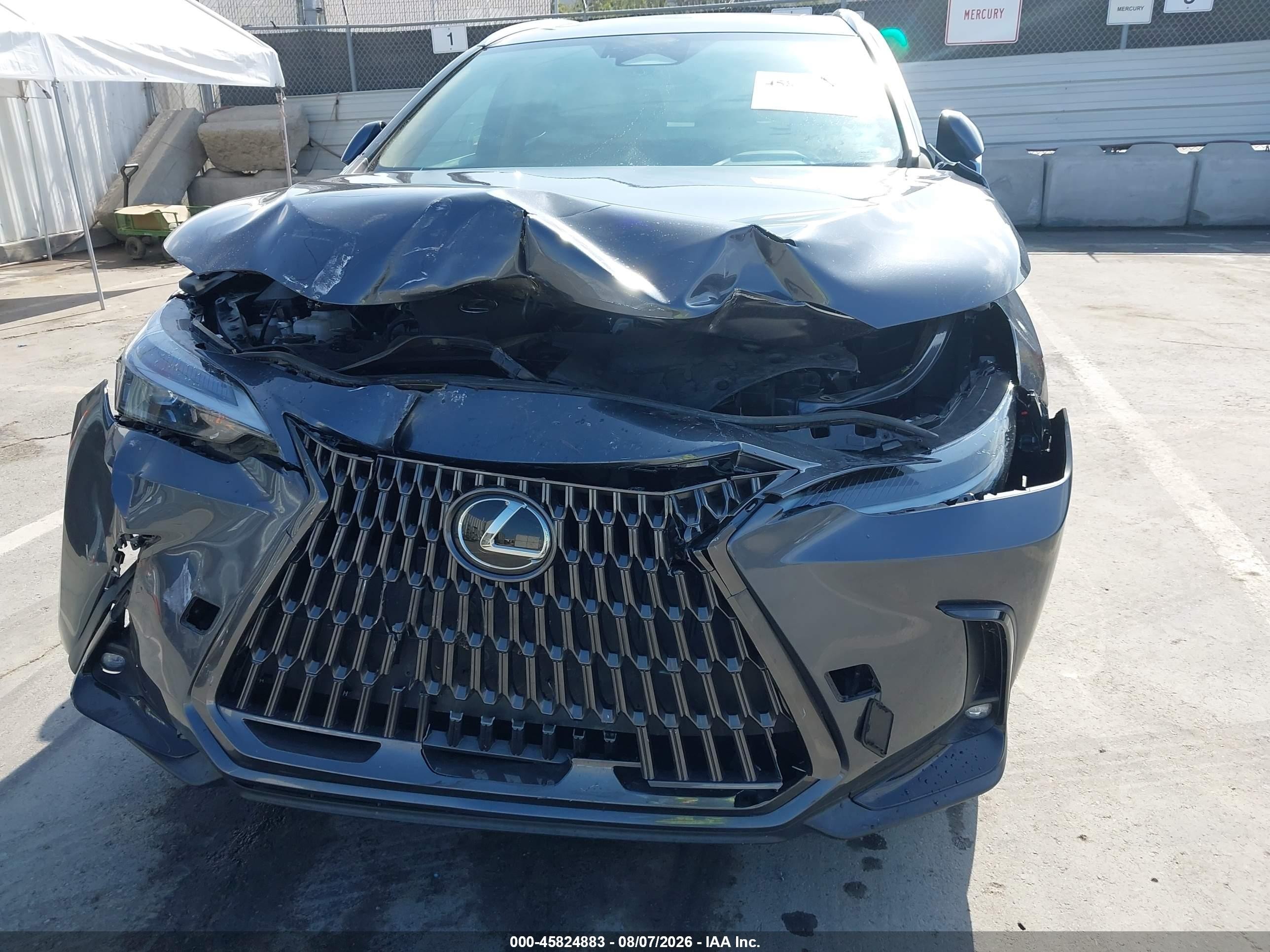 2024 Lexus Nx 350   Gray vin: 2T2AGCEZ2RC045111
