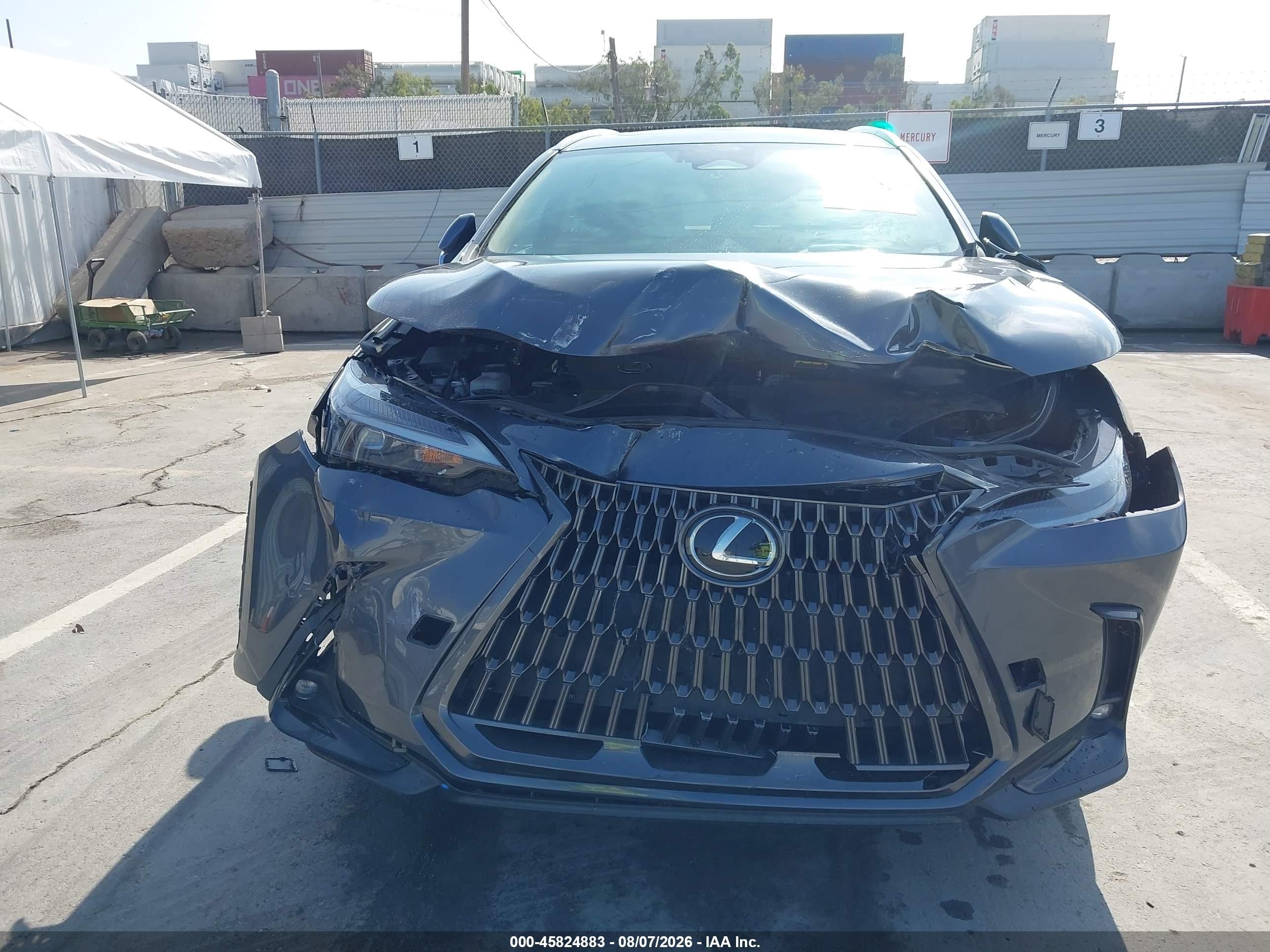2024 Lexus Nx 350   Gray vin: 2T2AGCEZ2RC045111