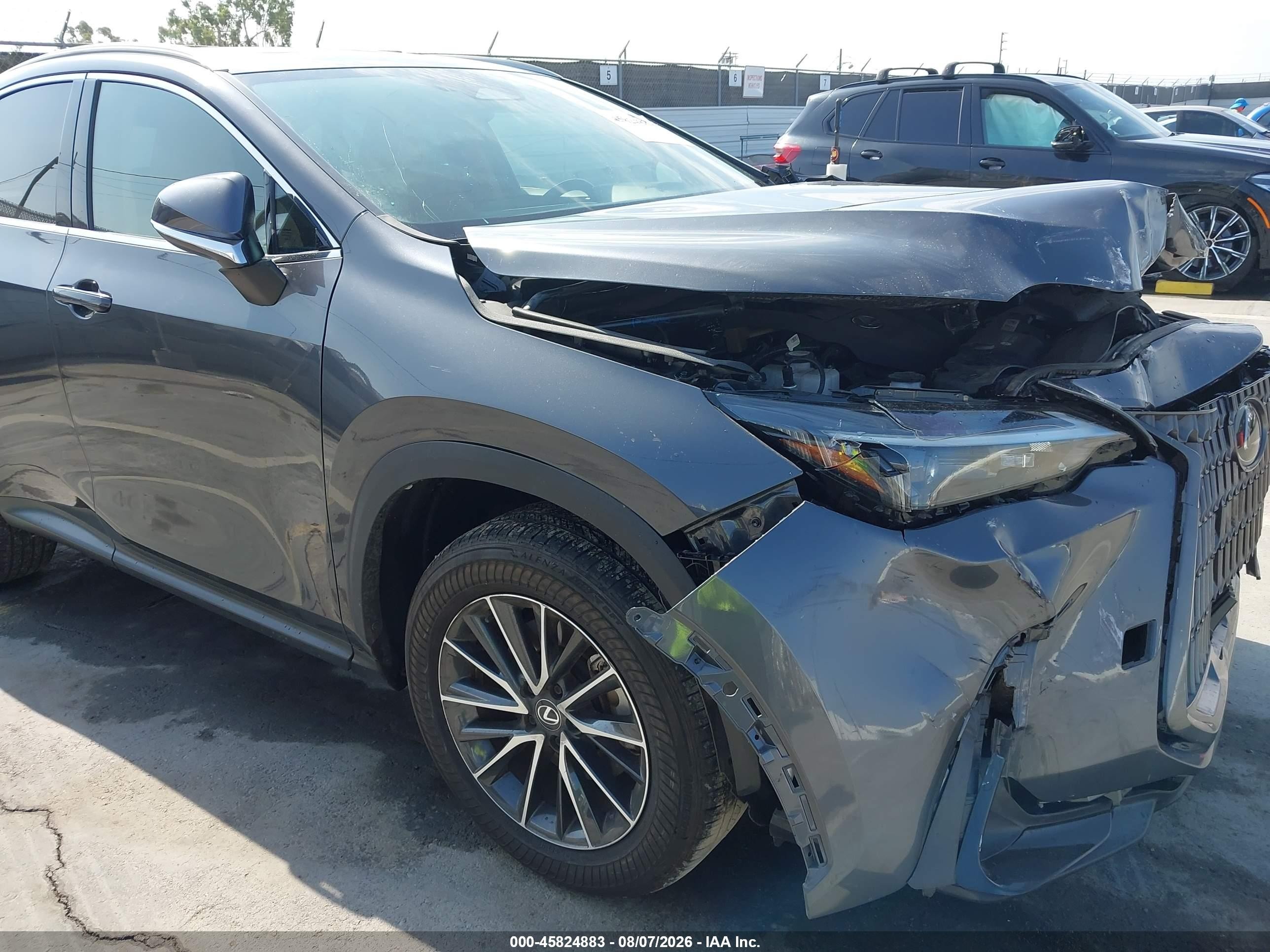 2024 Lexus Nx 350   Gray vin: 2T2AGCEZ2RC045111