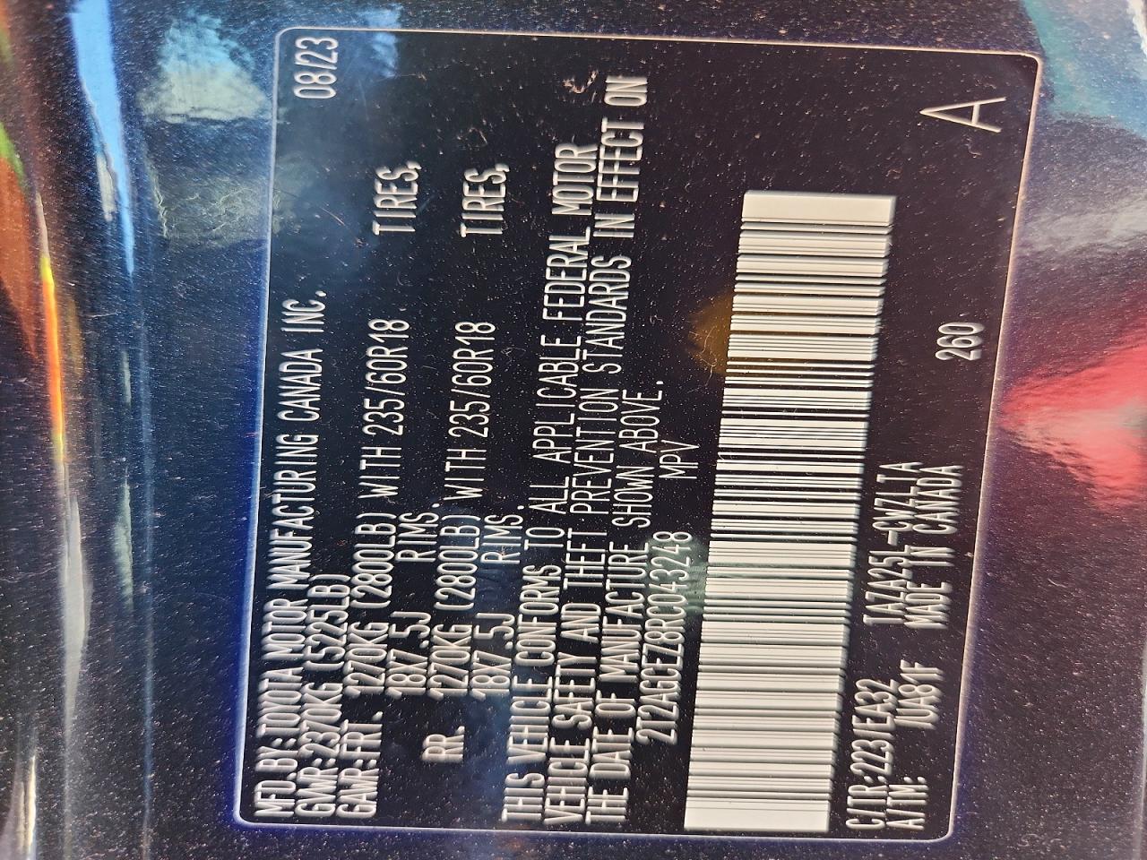 2024 Lexus Nx 350 Base Black vin: 2T2AGCEZ8RC043248
